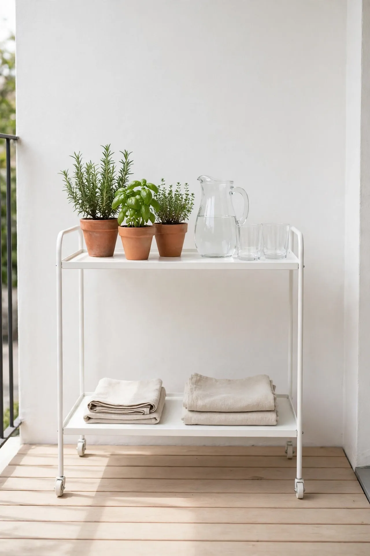 Balcony Bar Cart