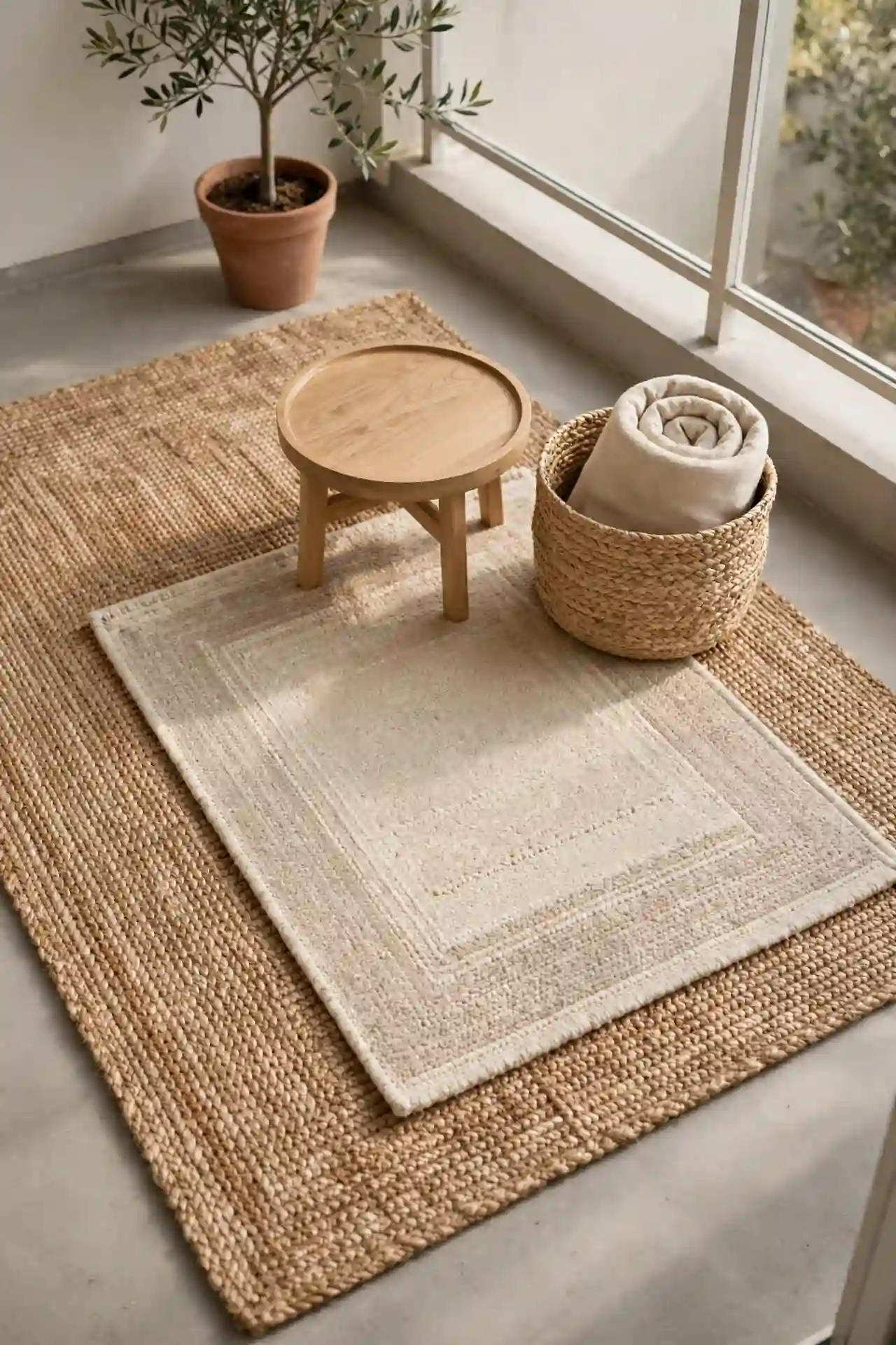 Layered Outdoor Rugs