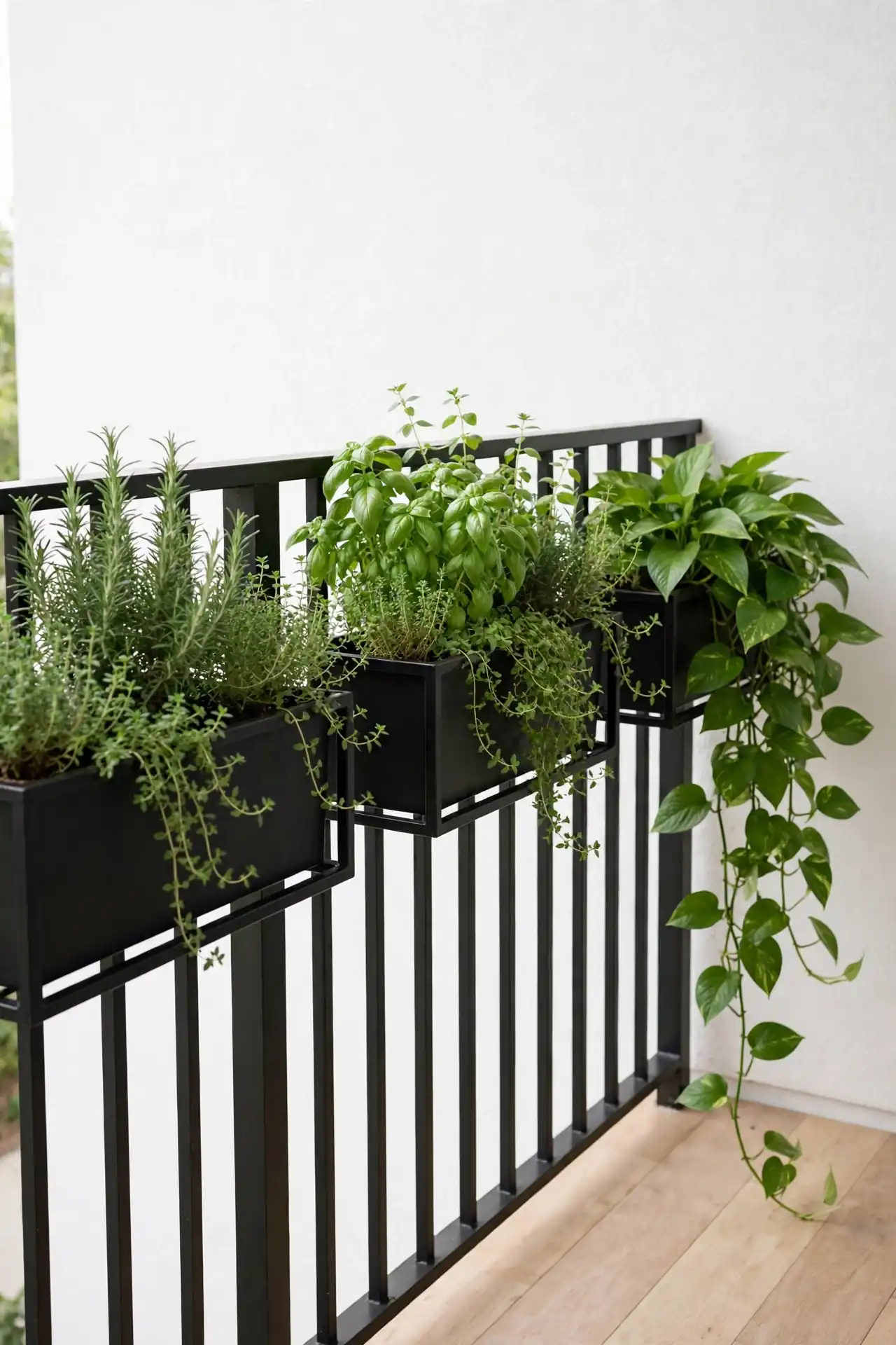 Railing Planter Boxes