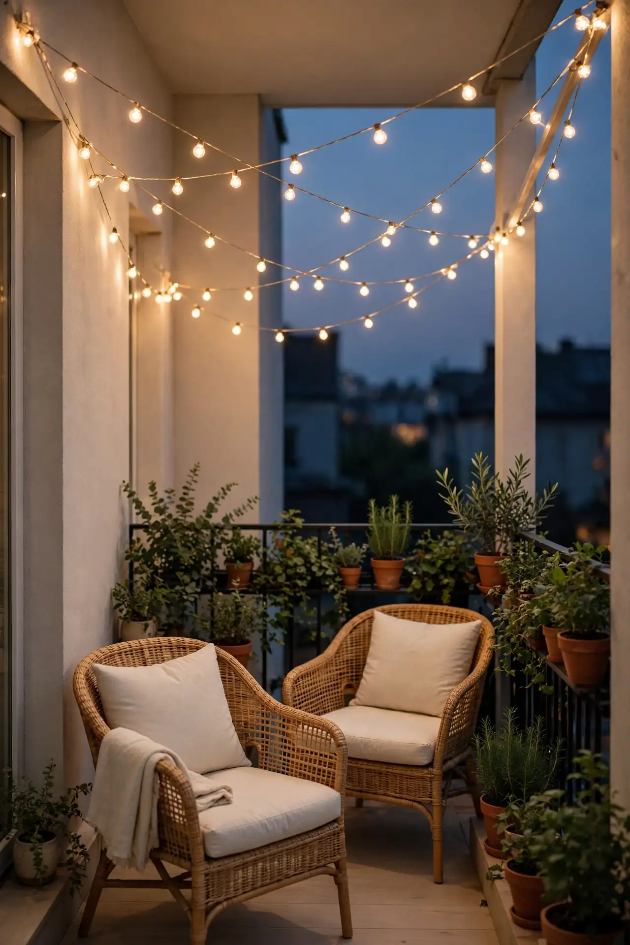 String Light Canopy