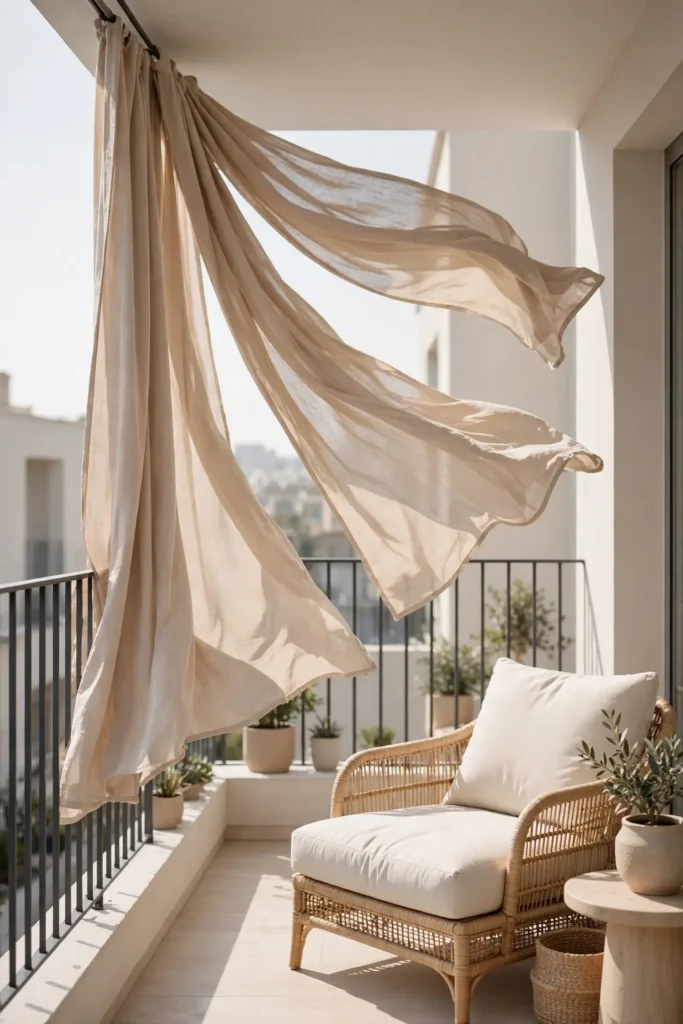 Outdoor Fabric Drapes