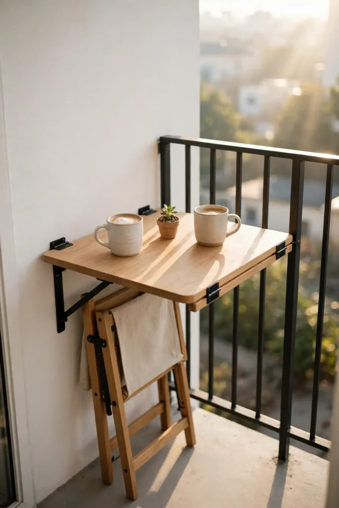 Fold-Down Table