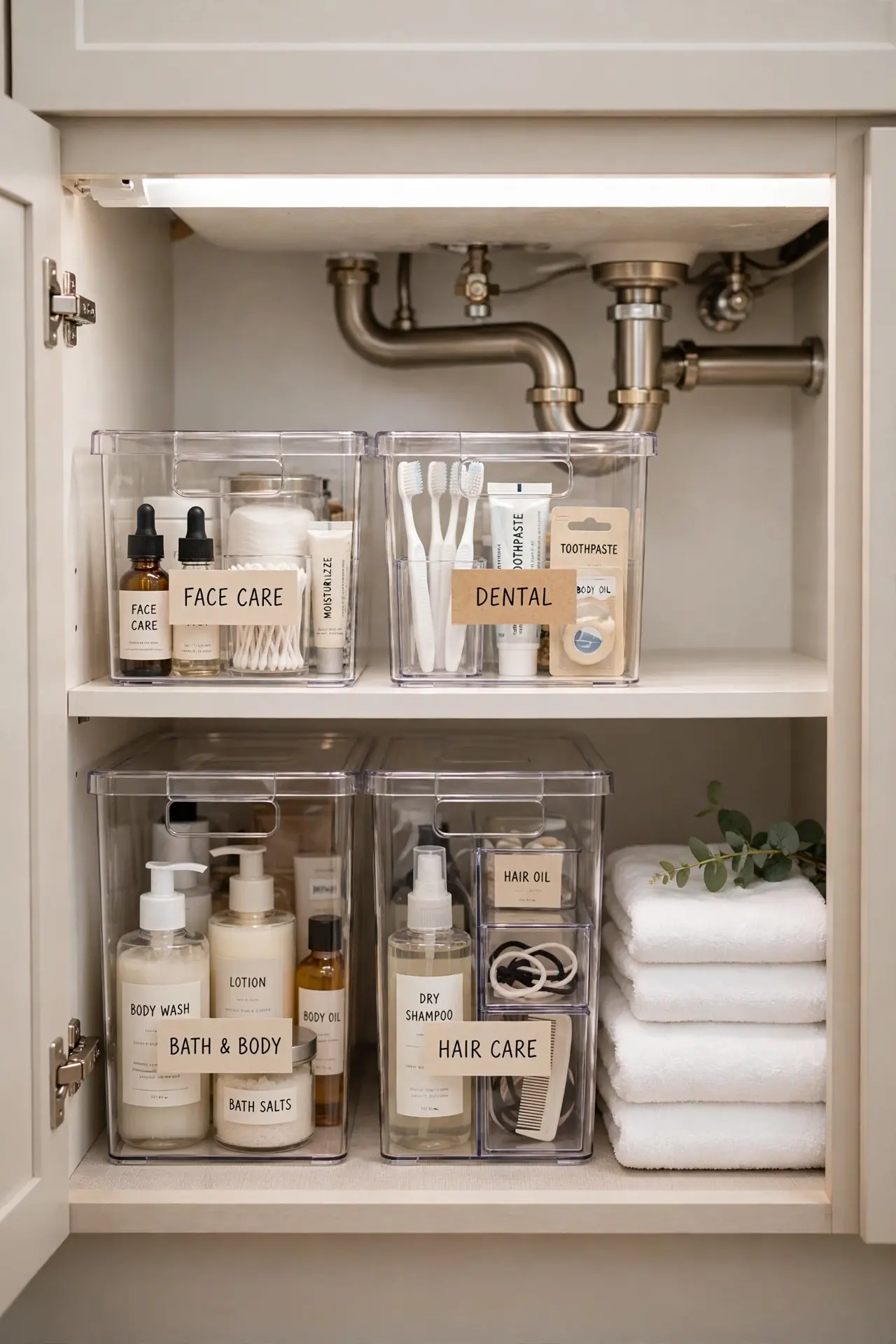 Clear Storage Bins