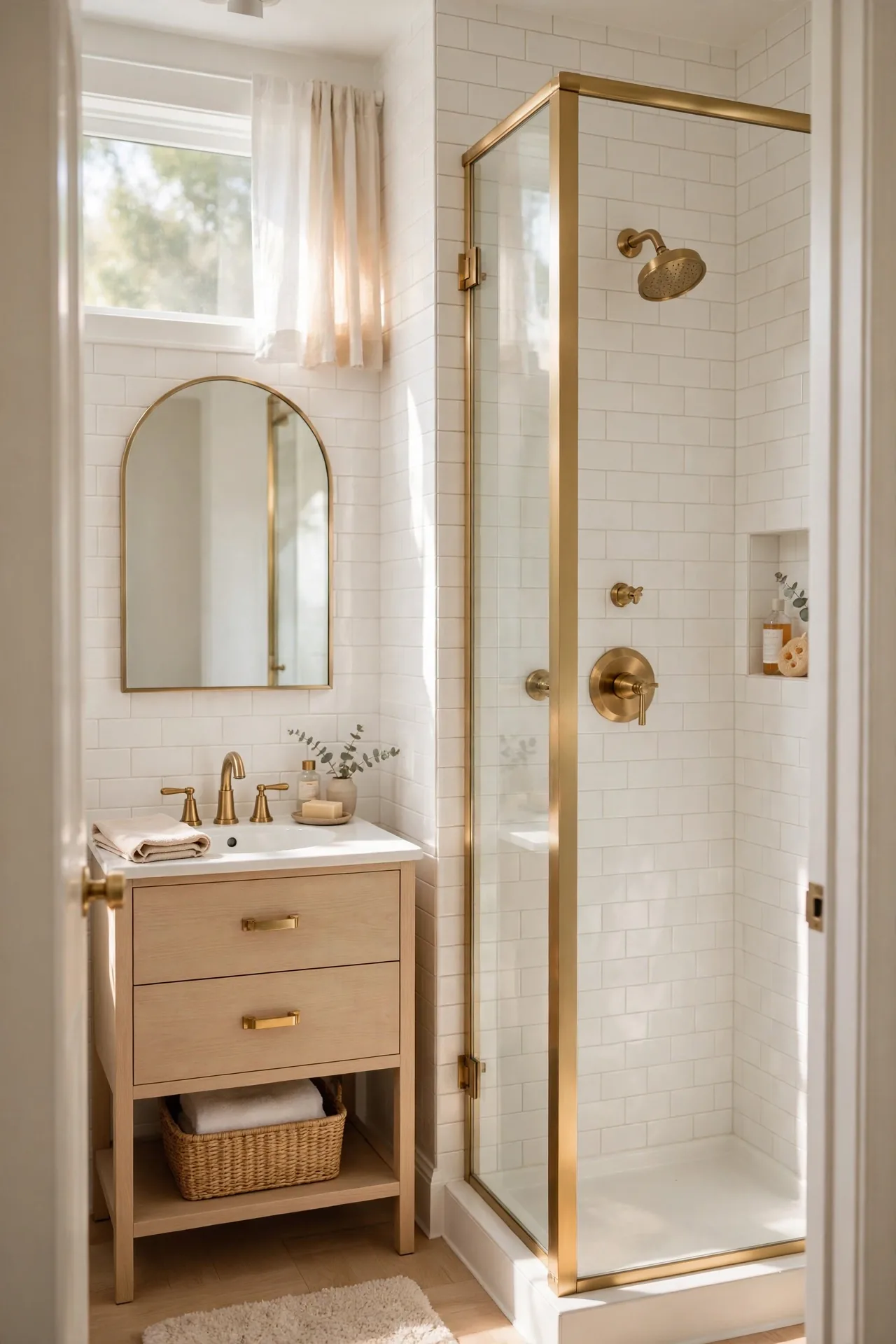 Warm Metal Fixtures