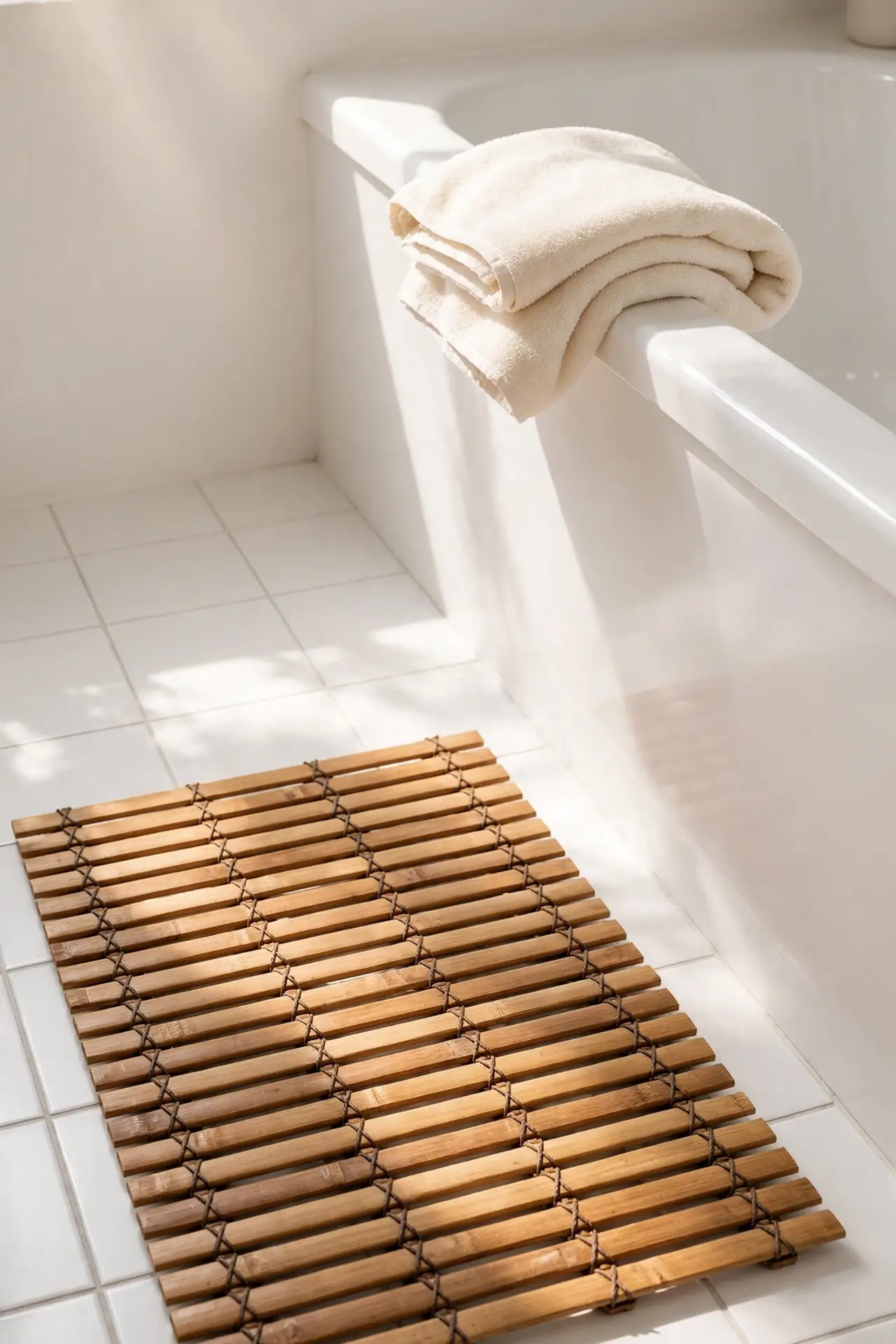 Bamboo Bath Mat