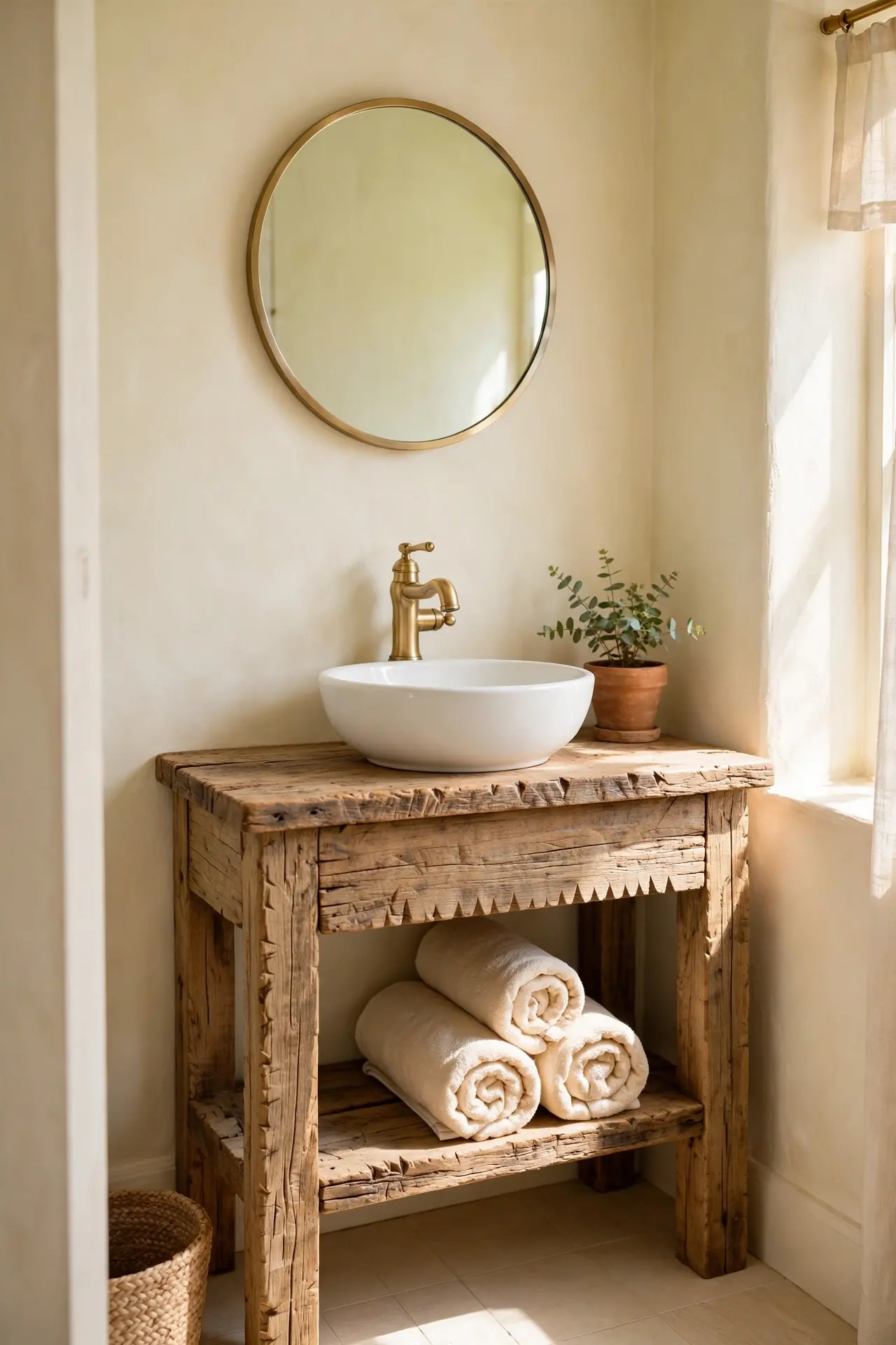 Reclaimed Wood Vanity