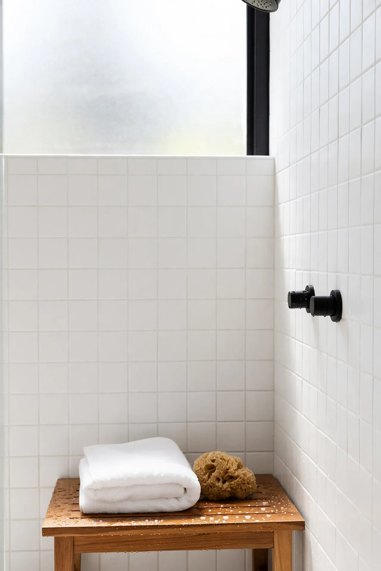 Teak Shower Bench