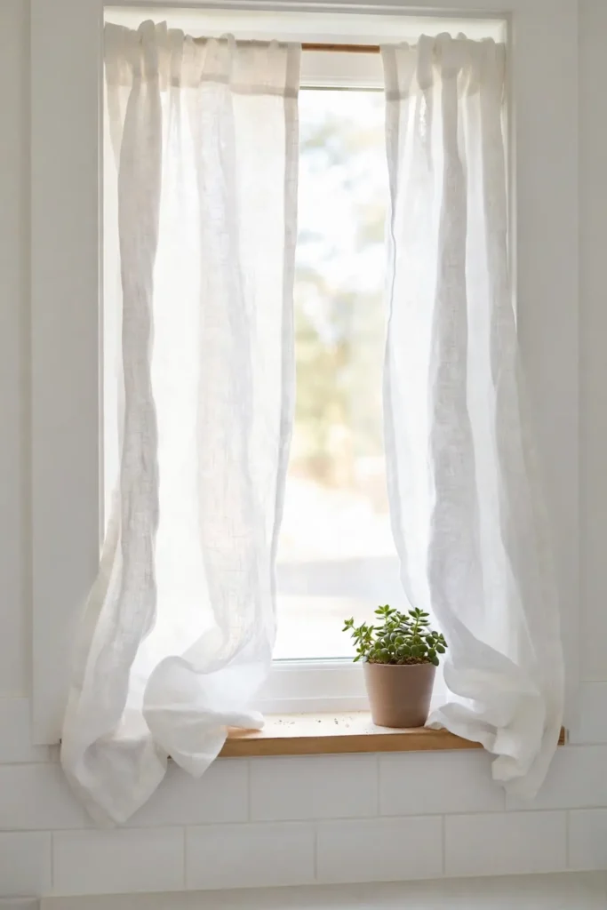 Linen Curtain Swap