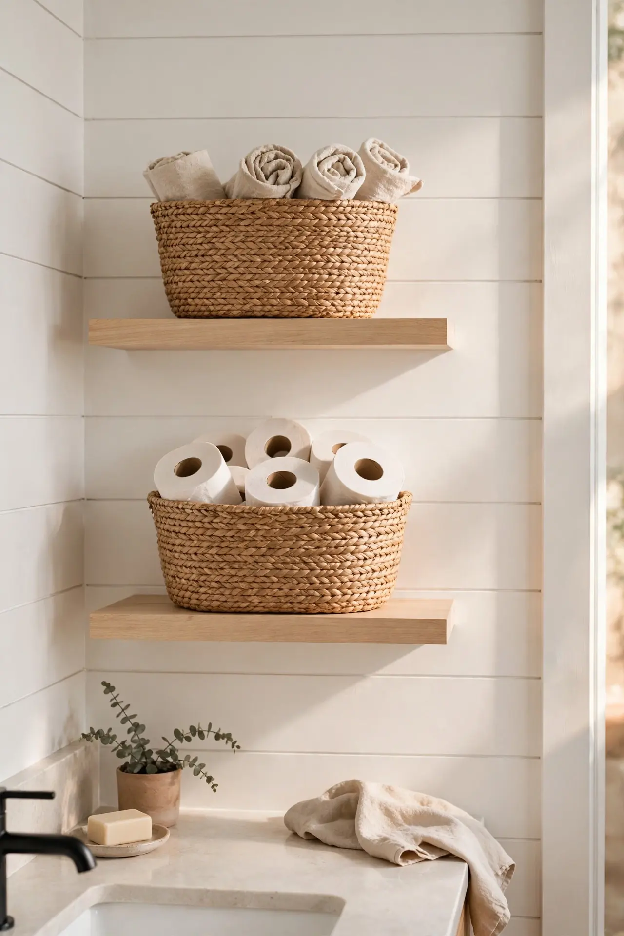Woven Basket Rows