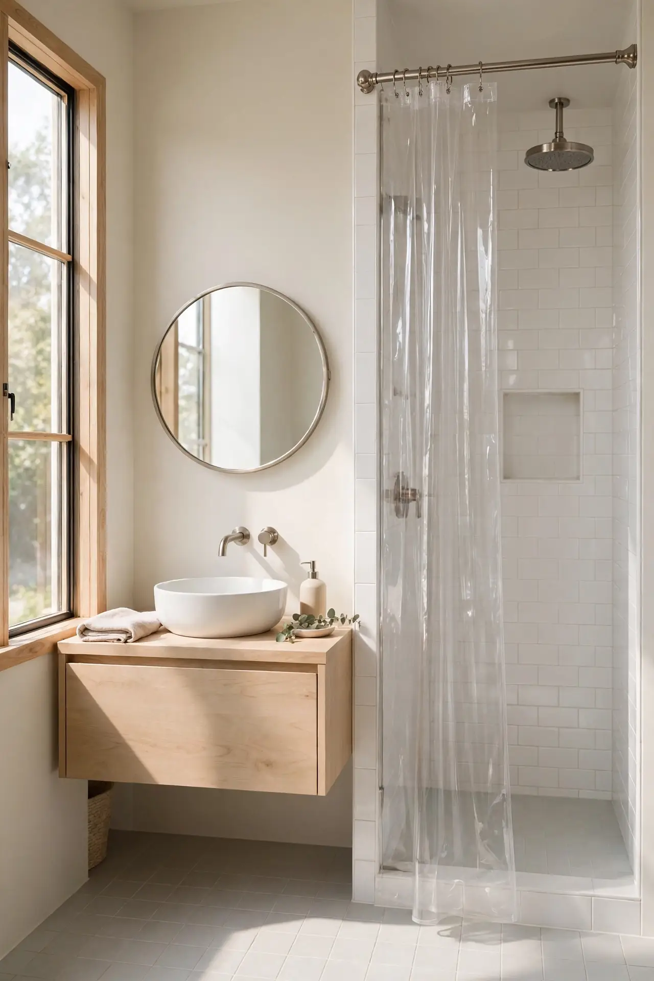Clear Shower Curtains