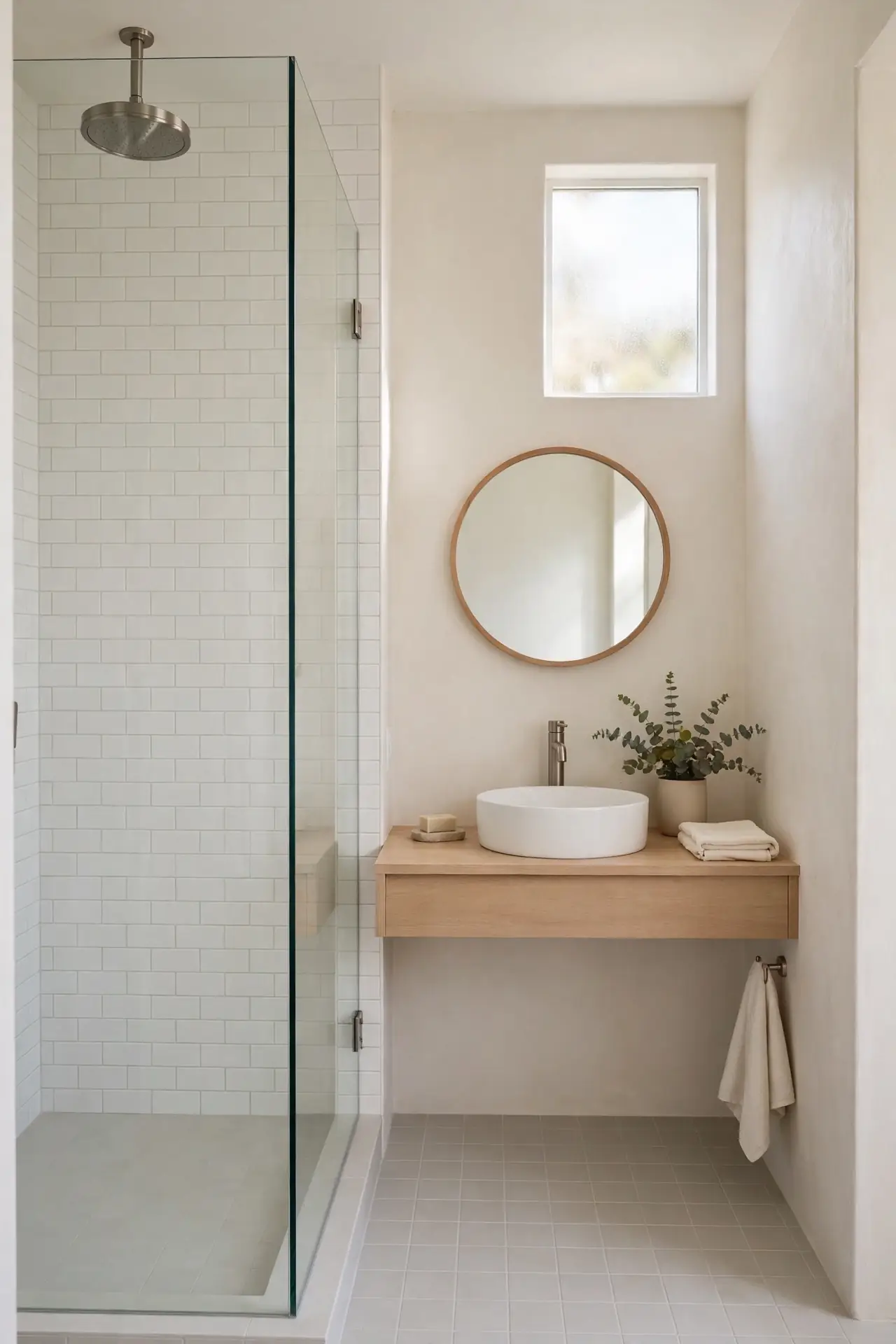 Frameless Glass Shower