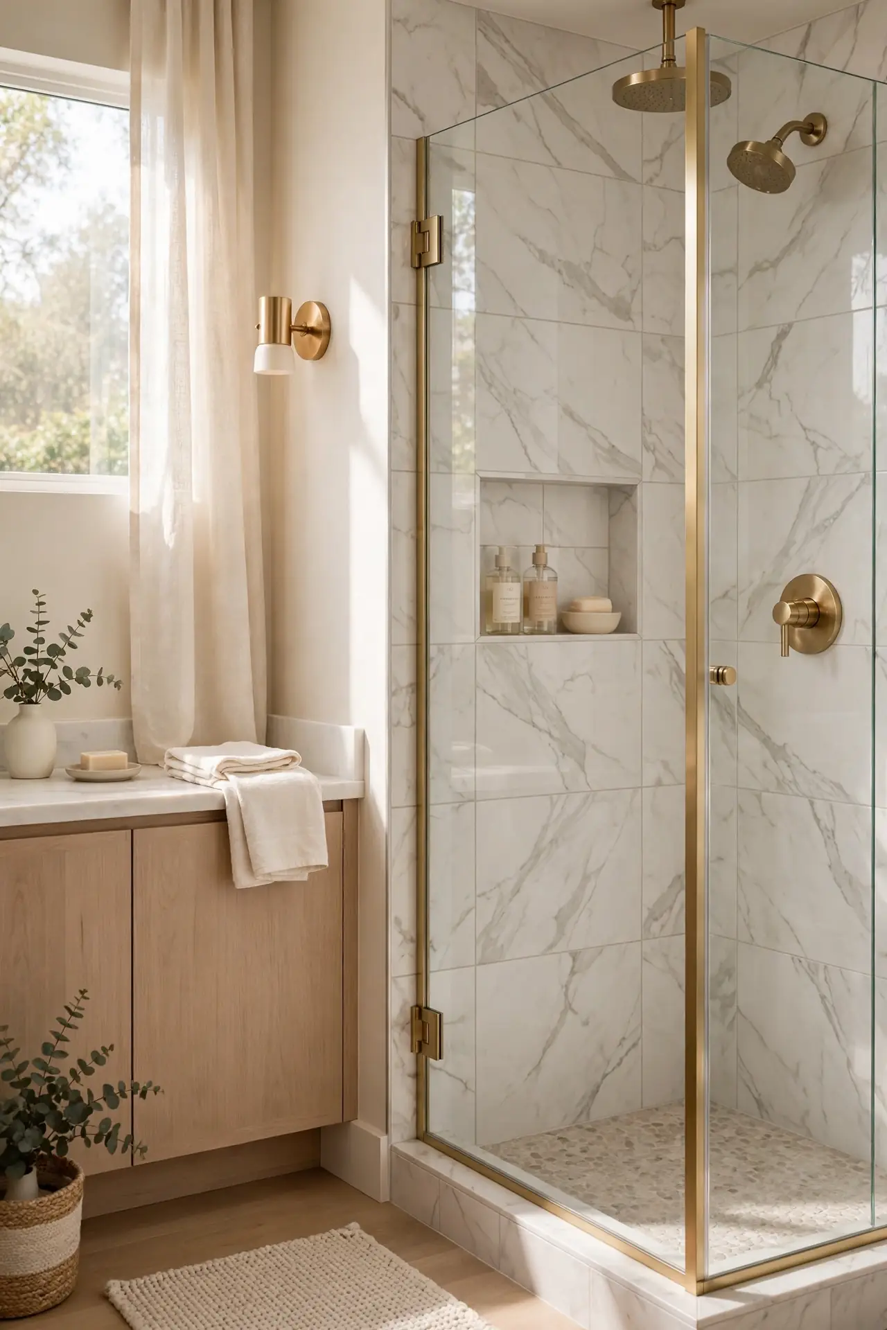 Recessed Shower Niches