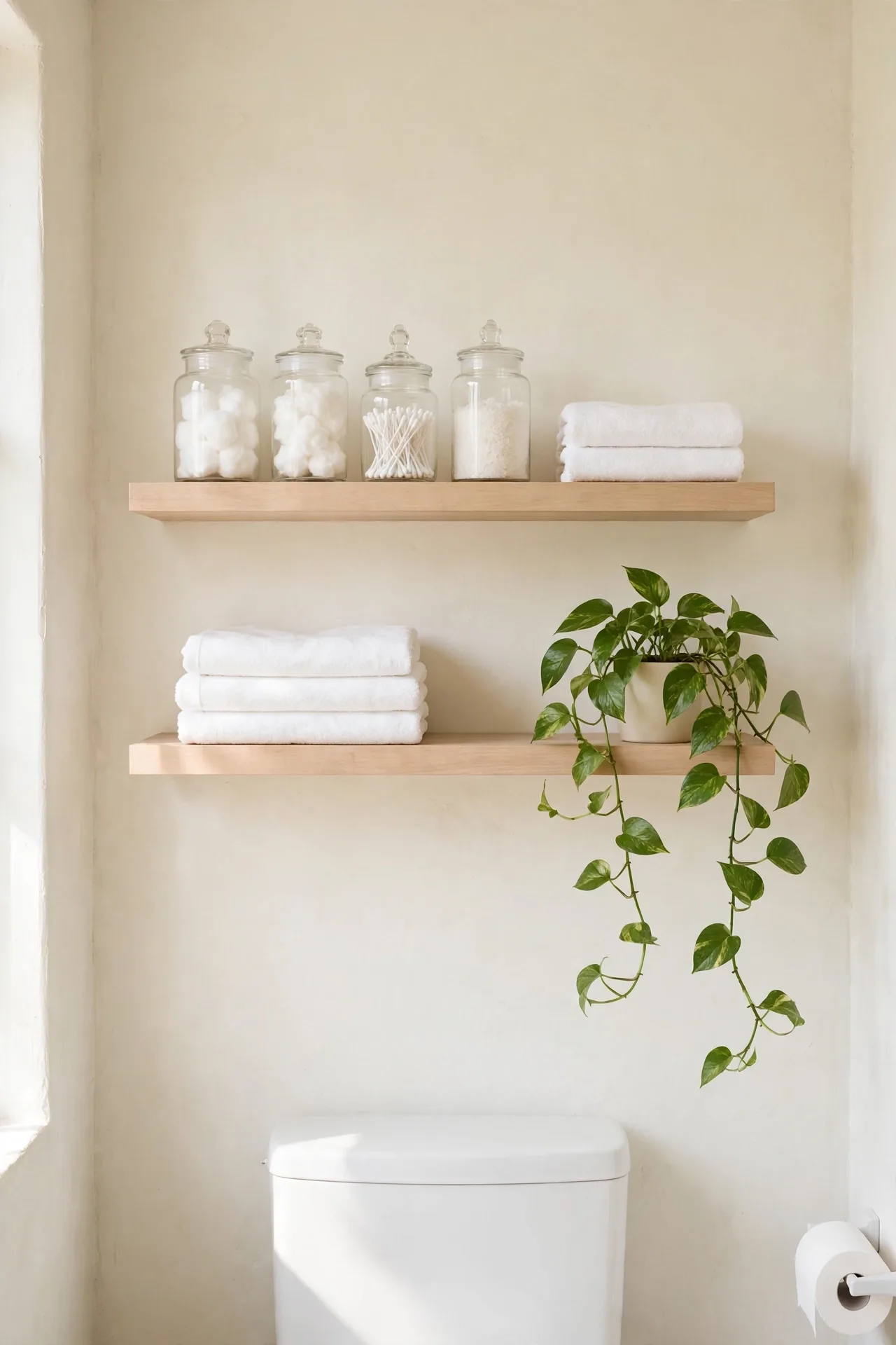 Floating Shelf Rows