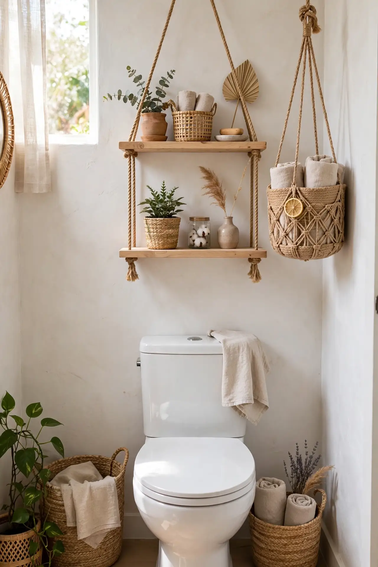 Rope Shelf Hanging