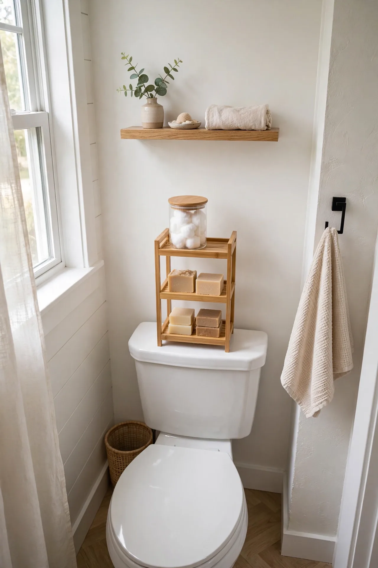 Tiered Stand Organizer - Small Bathroom Over Toilet Storage Ideas