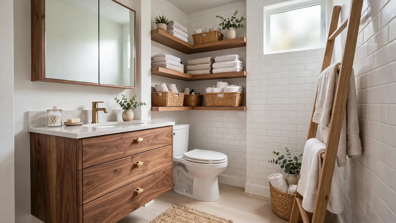 small bathroom storage ideas