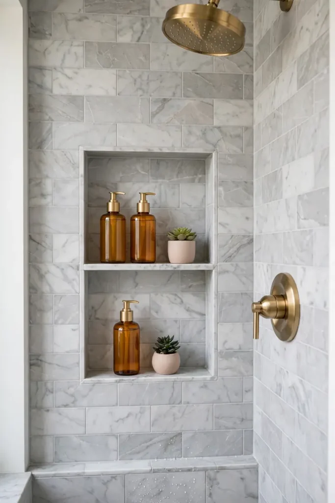 Recessed Shower Niches