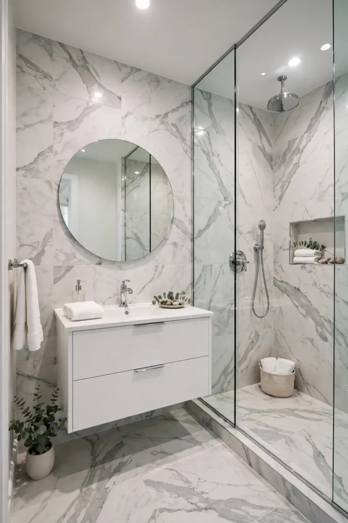 Marble Look Porcelain