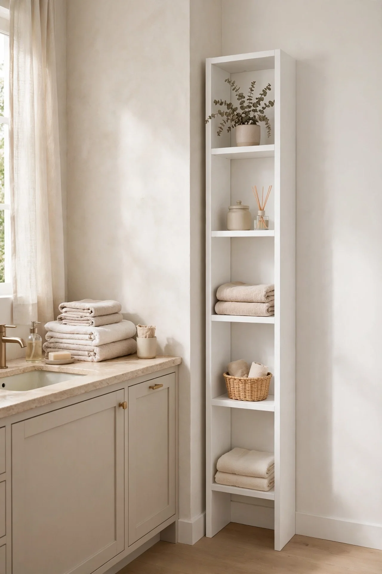 Corner Shelf Tower