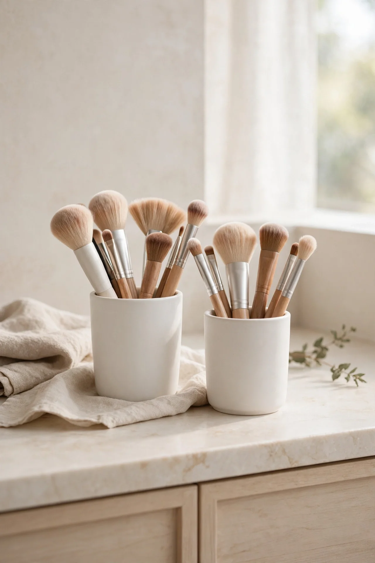 Makeup Brush Cups
