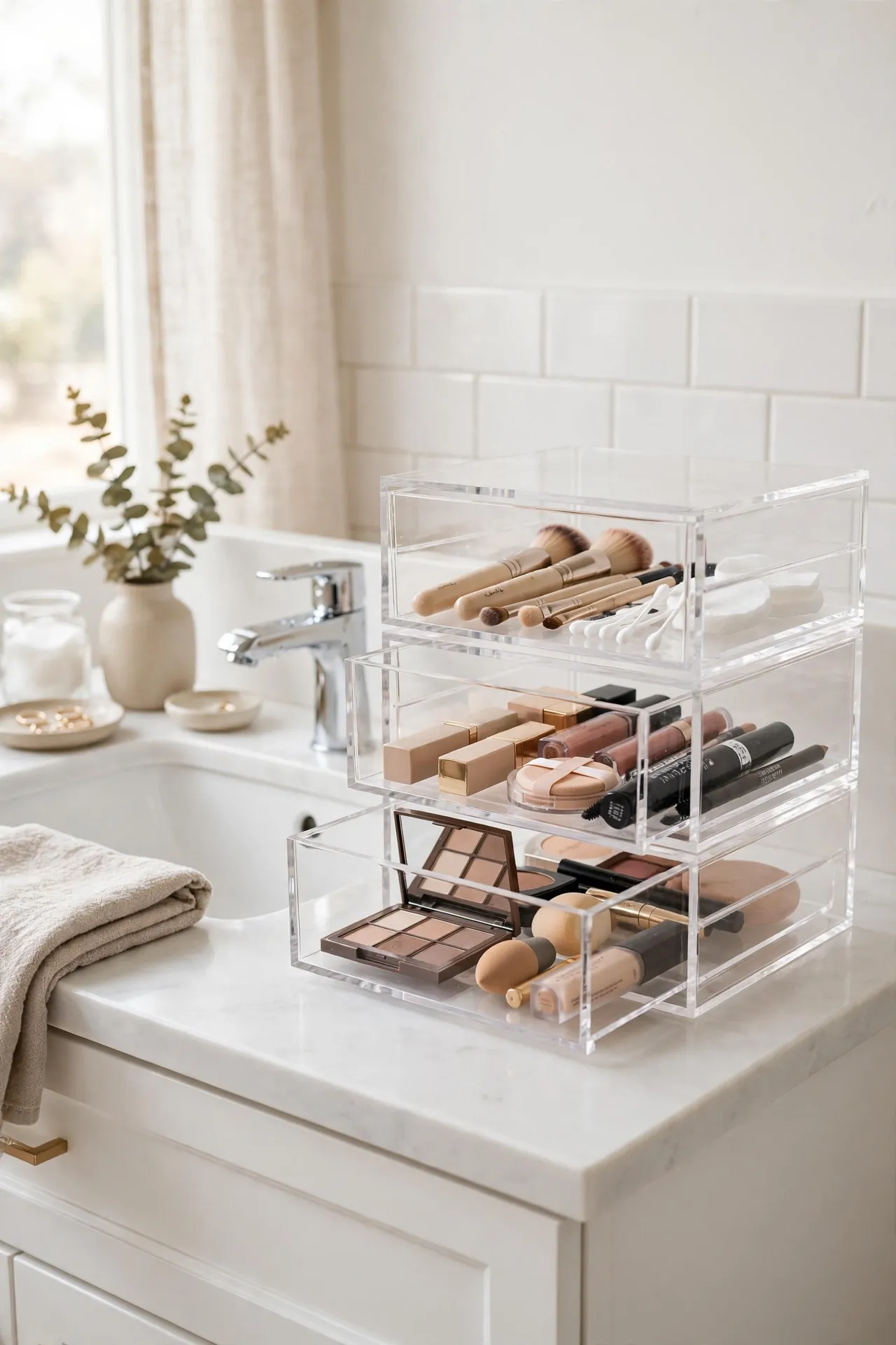 Stackable Acrylic Drawers