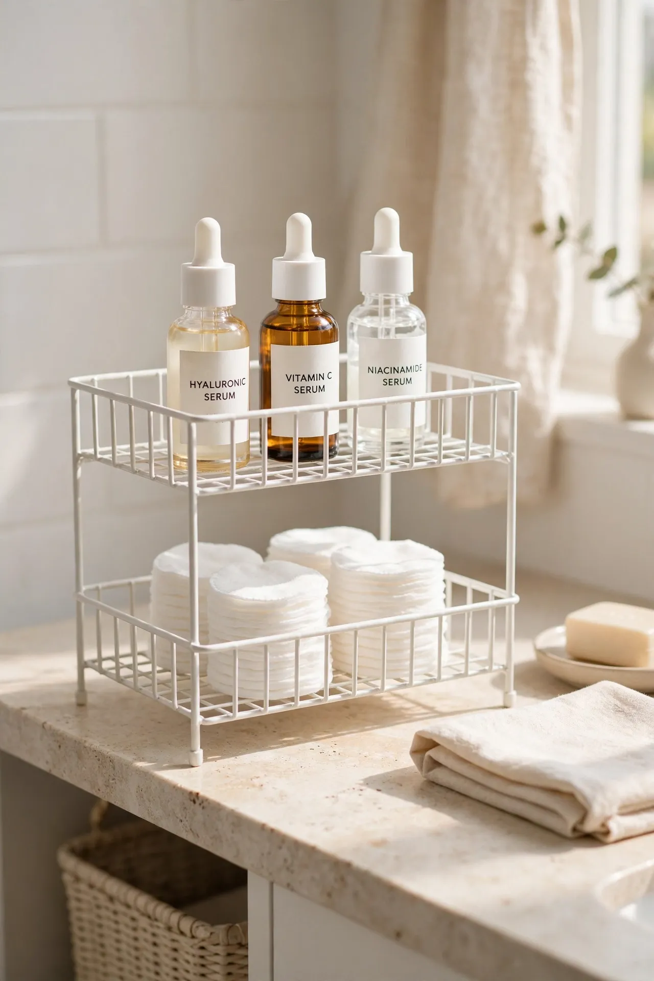 Tiered Countertop Organizer