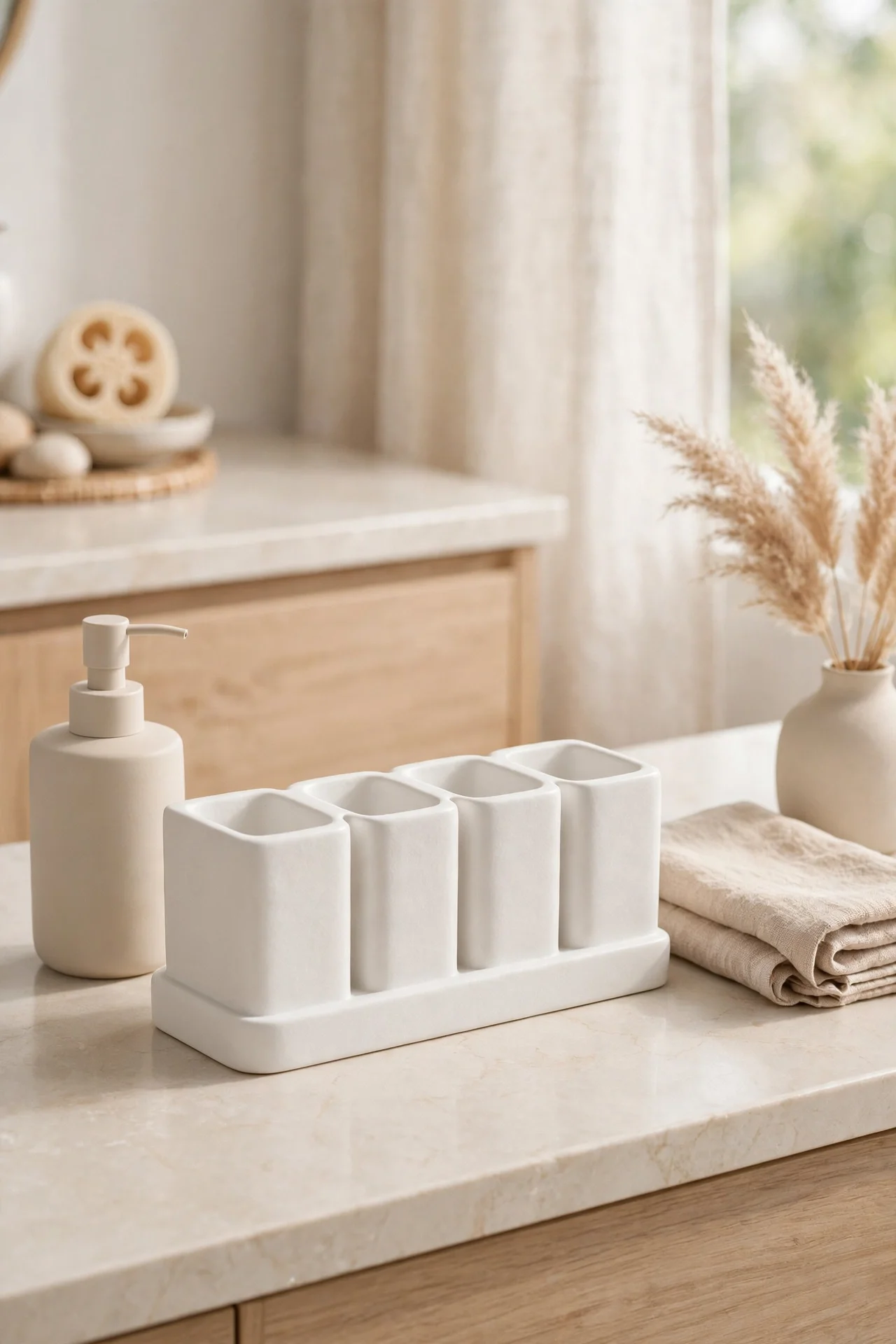 Toothbrush Holder Station