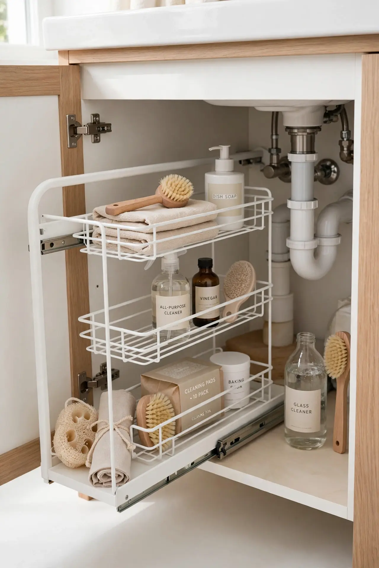 Under-Sink Pullout Caddy