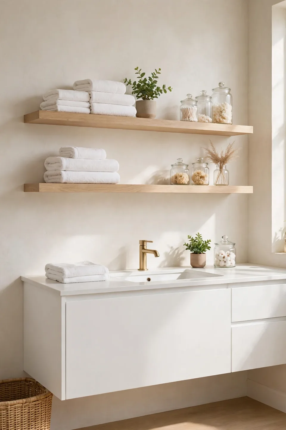 Floating Shelf Towers