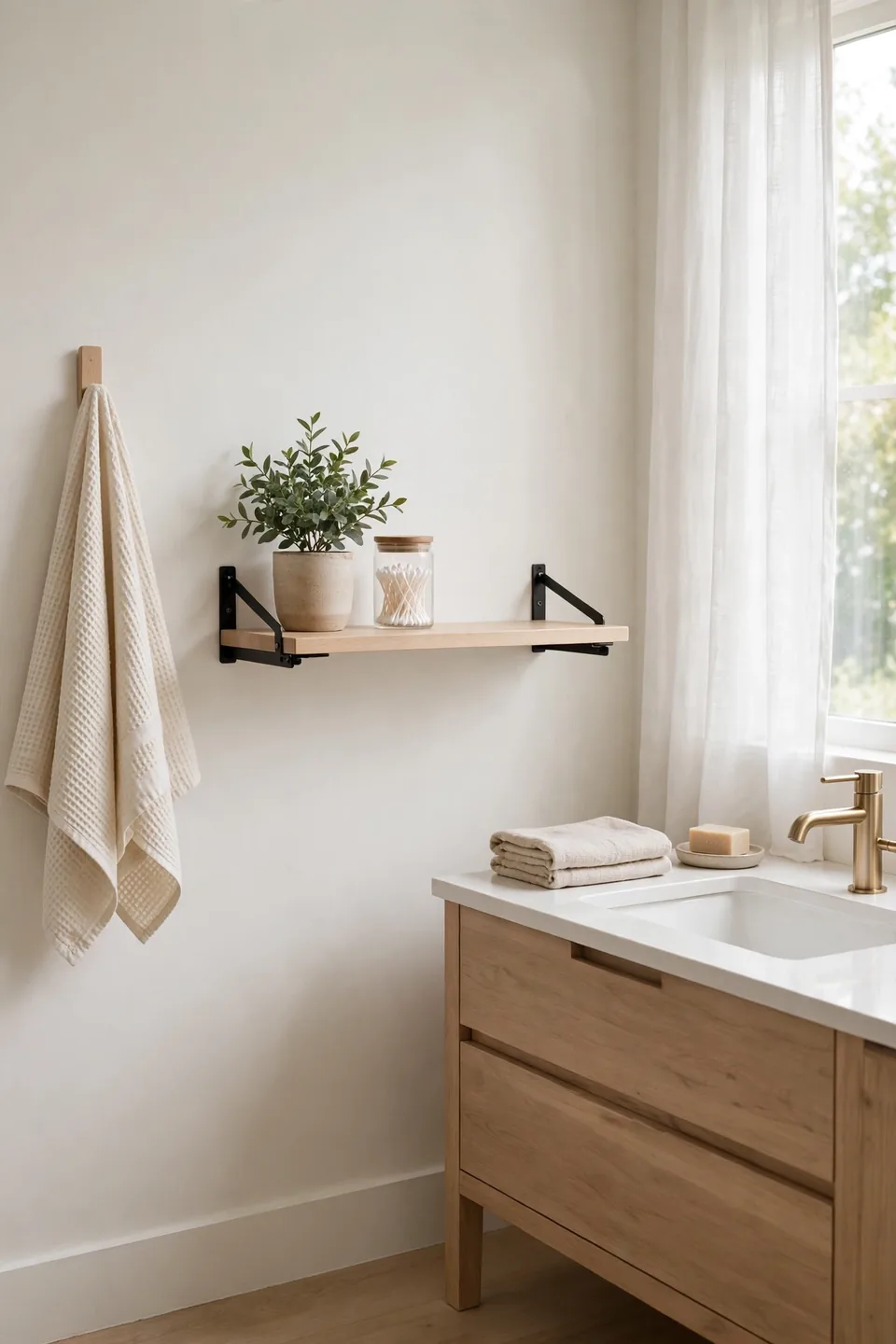 Fold-Down Shelves