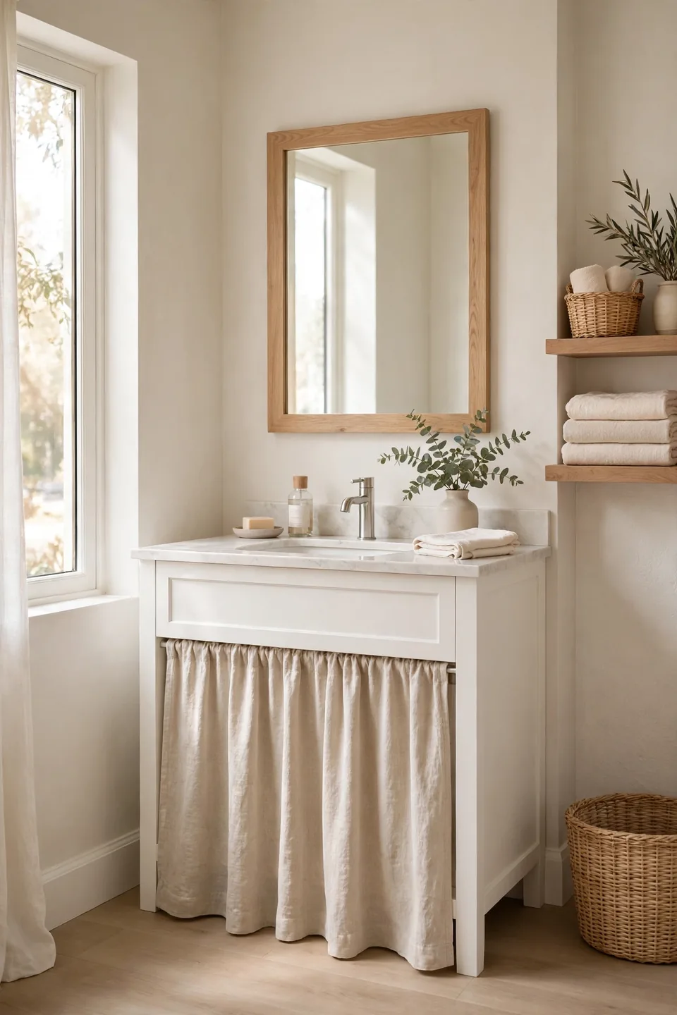 Under-Sink Curtains