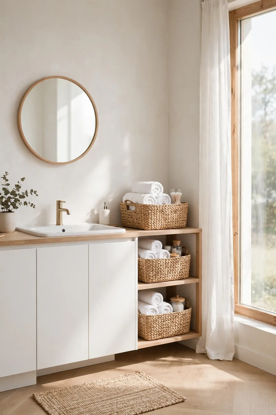 Woven Basket Stacking
