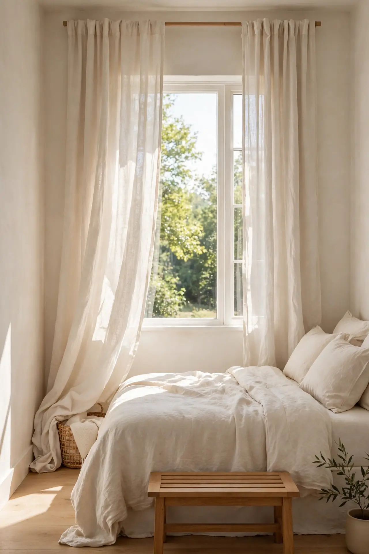 Airy Linen Drapes