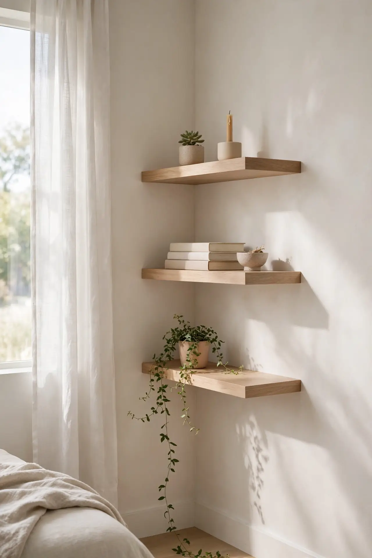 Corner Shelf Display