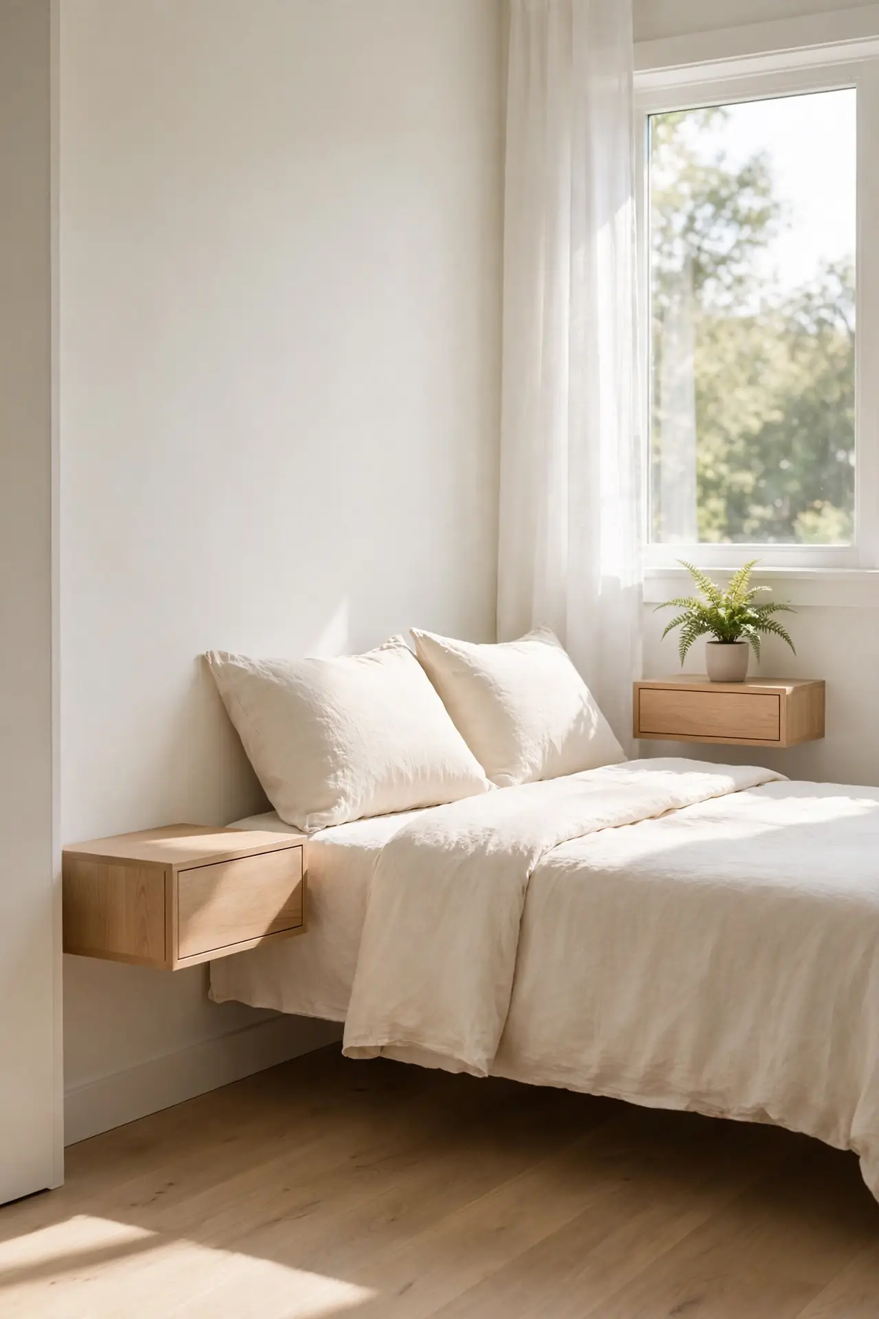 Floating Nightstand Duo