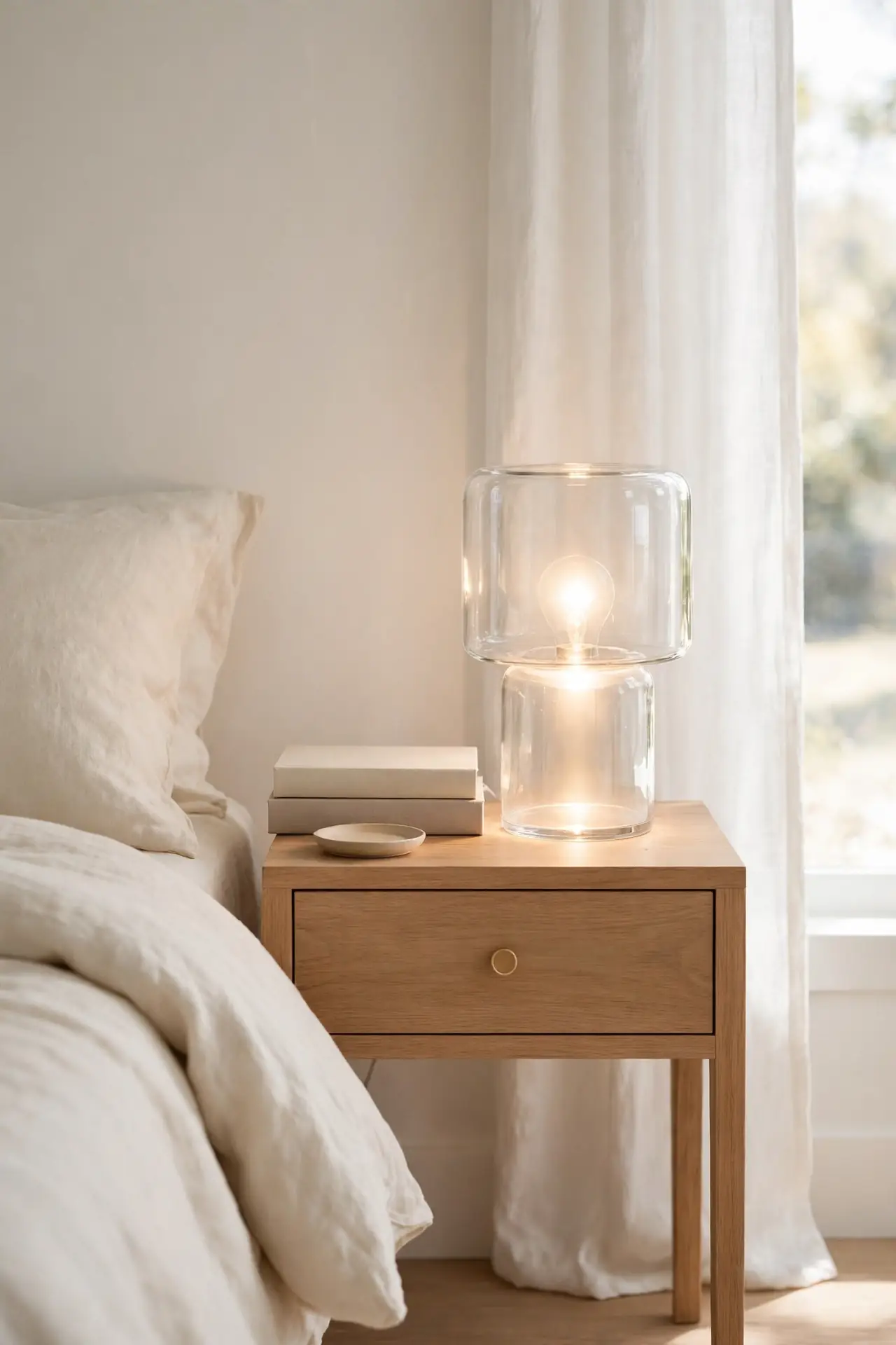Glass Lamp Bases