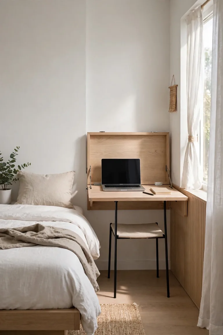 Fold-Down Desk Hack