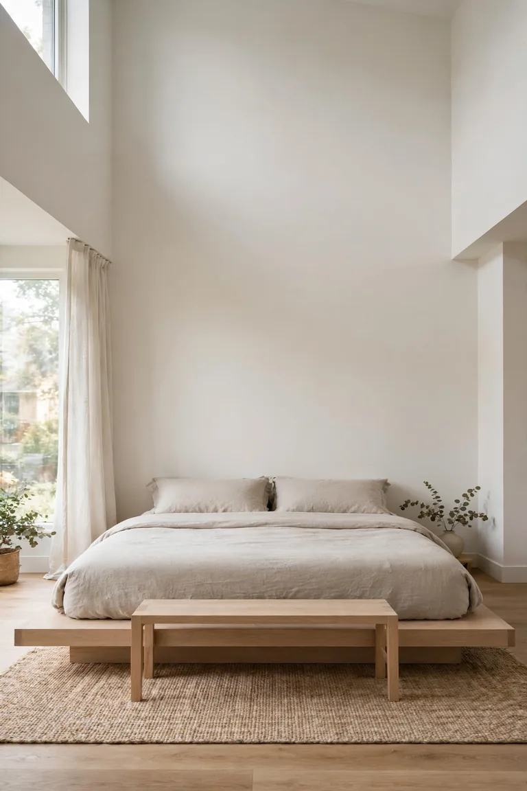 Low Platform Bed