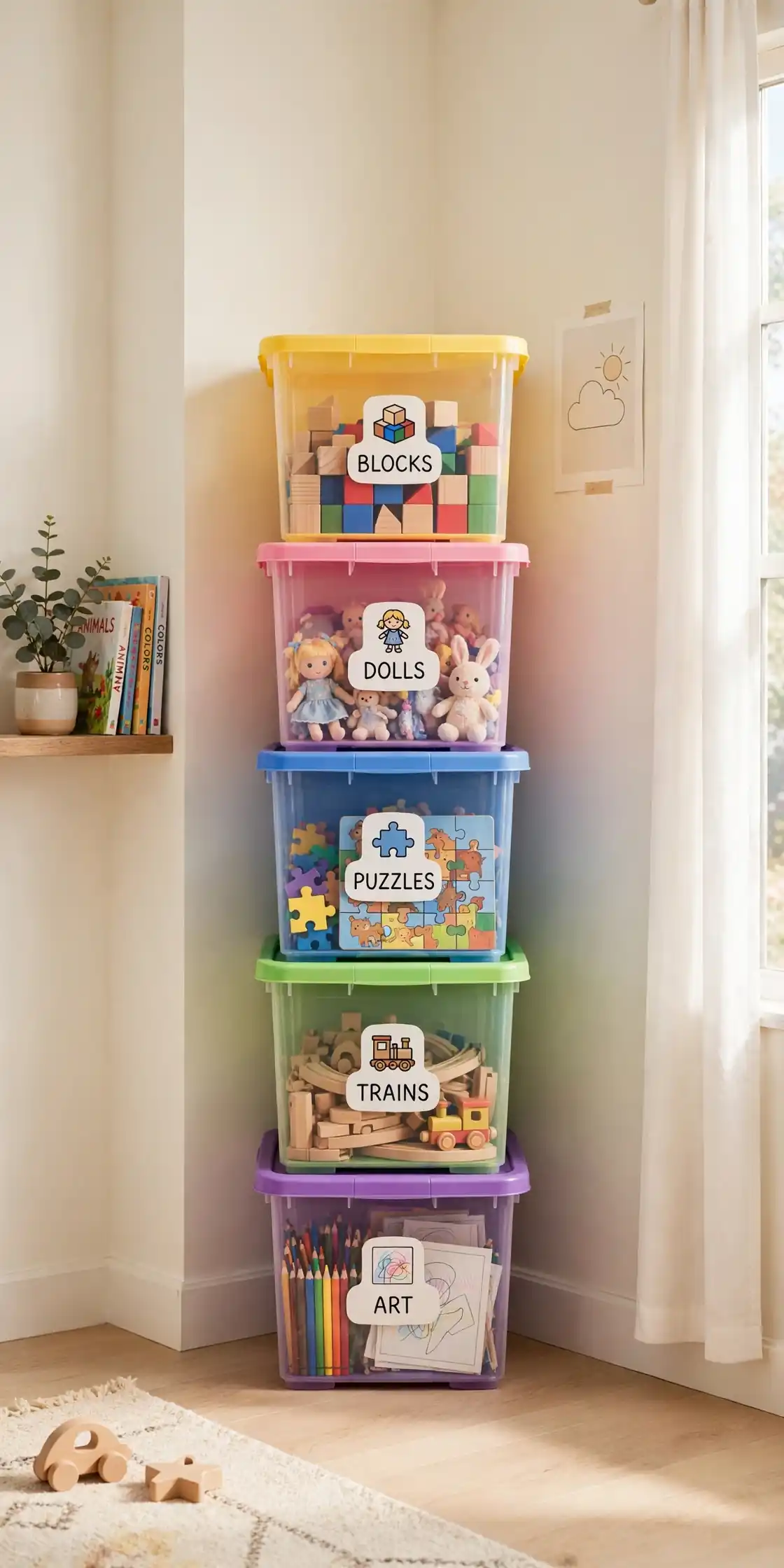 Vertical Book Display