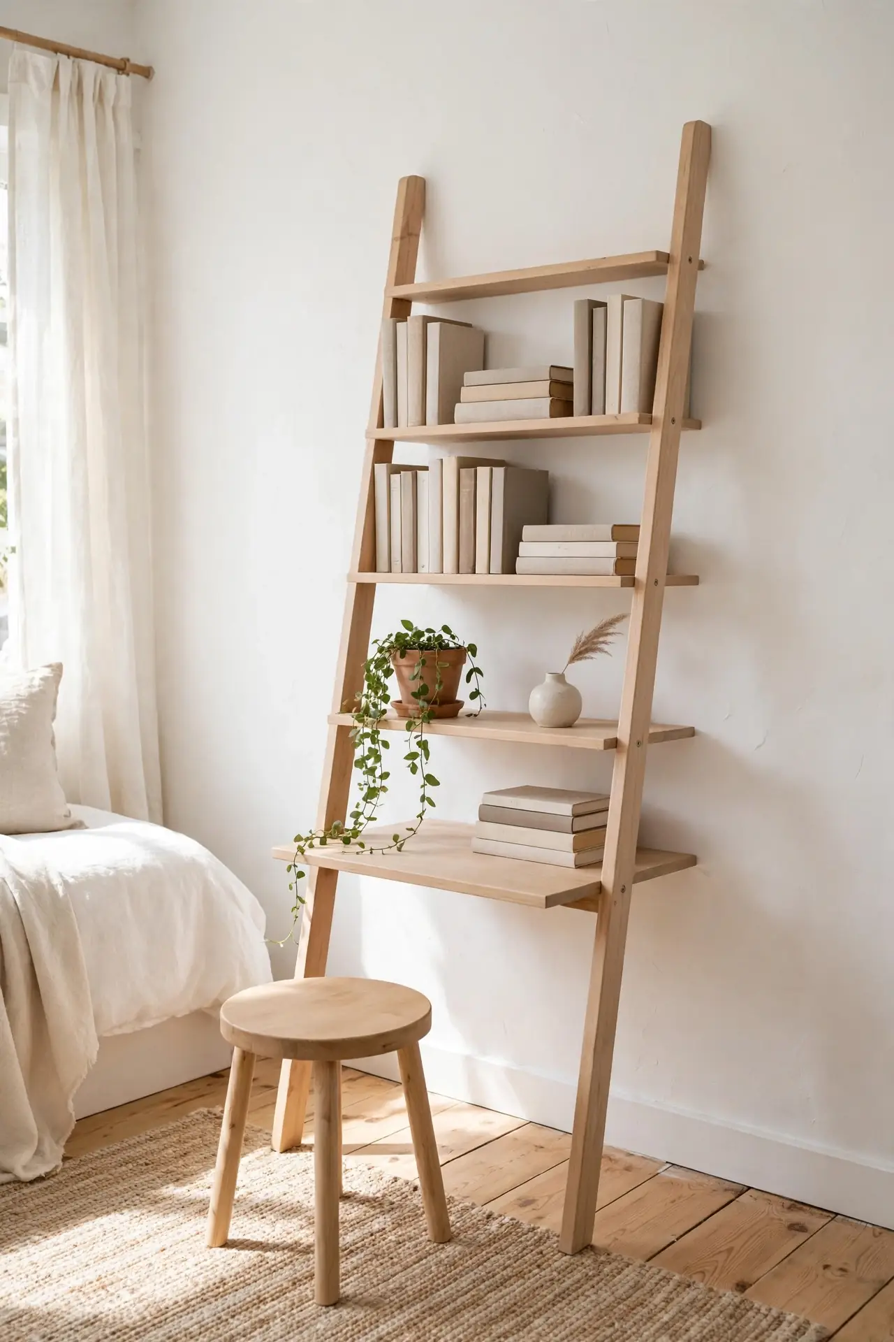 Ladder Desk Lean