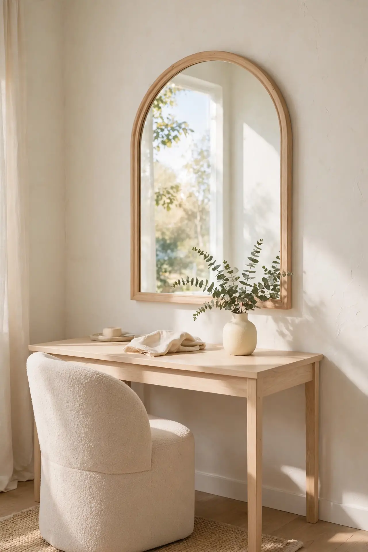 Mirror Desk Double