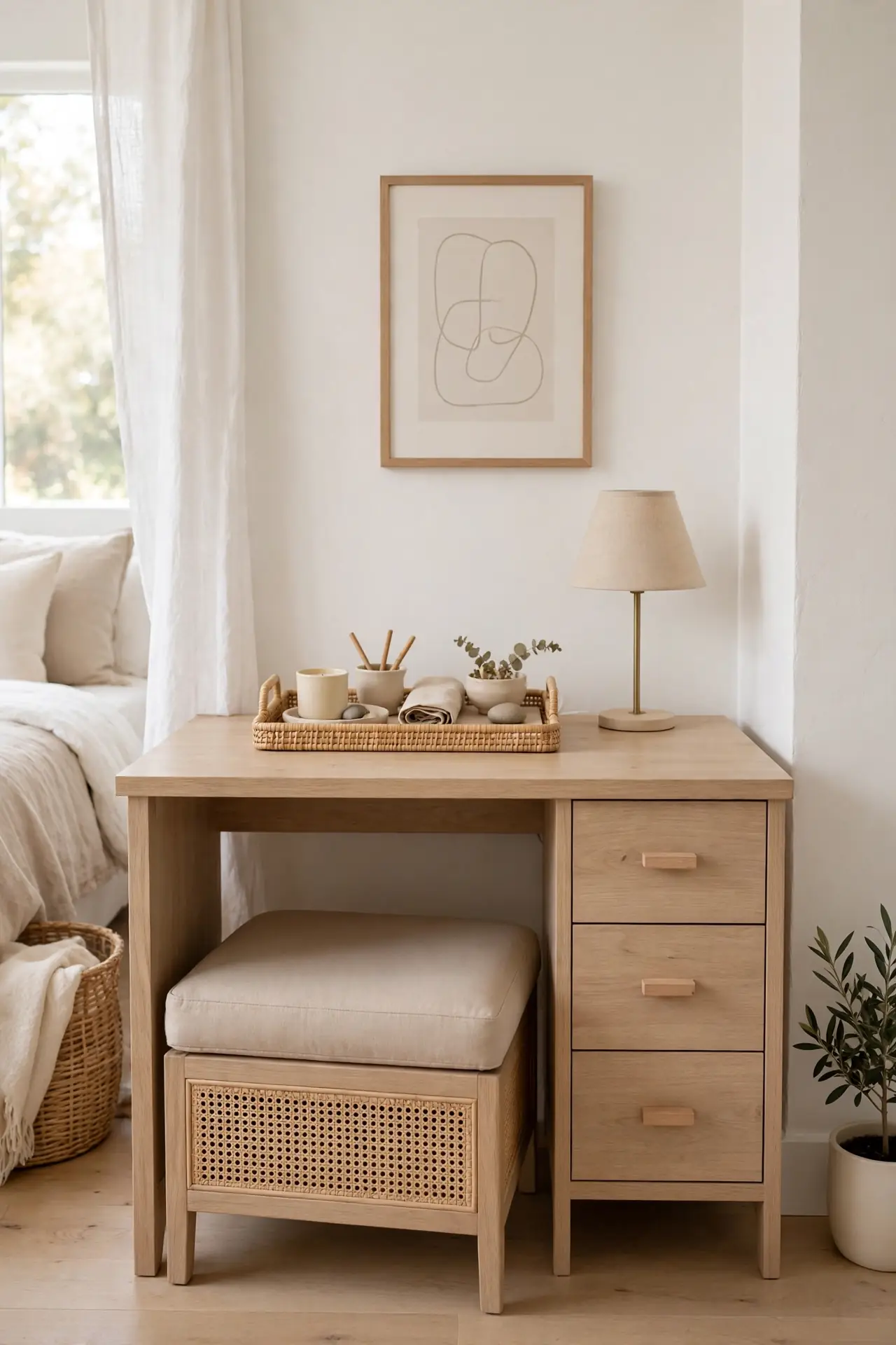 Storage Stair Desk