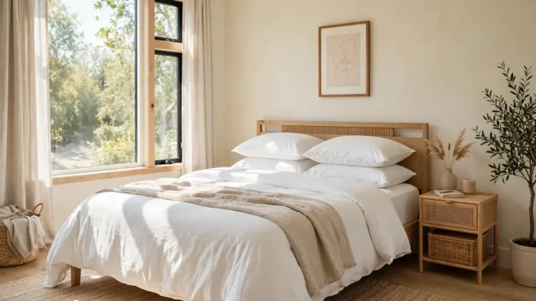 how to make a small bedroom feel more spacious without renovating
