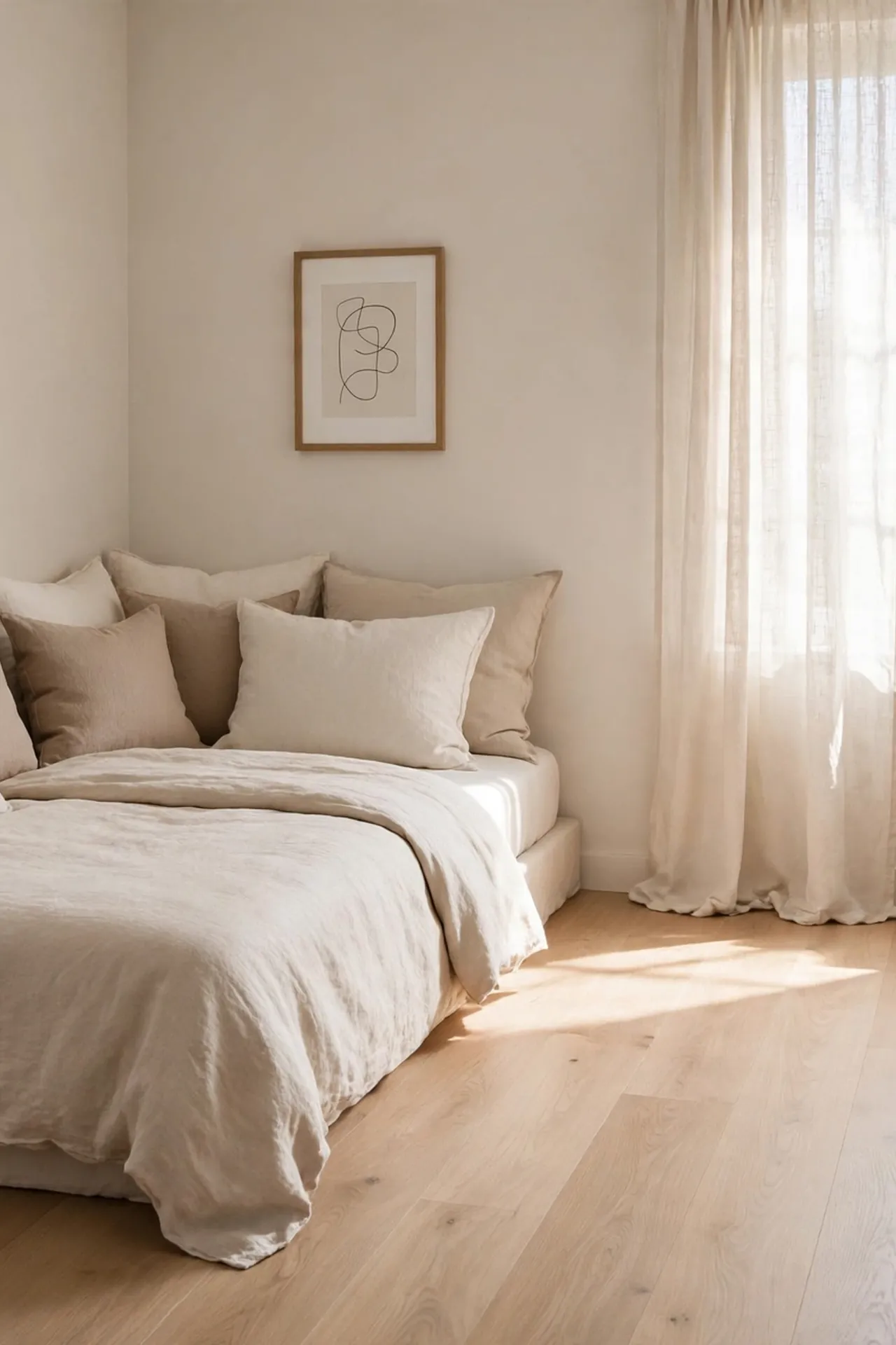 Bed Against Wall