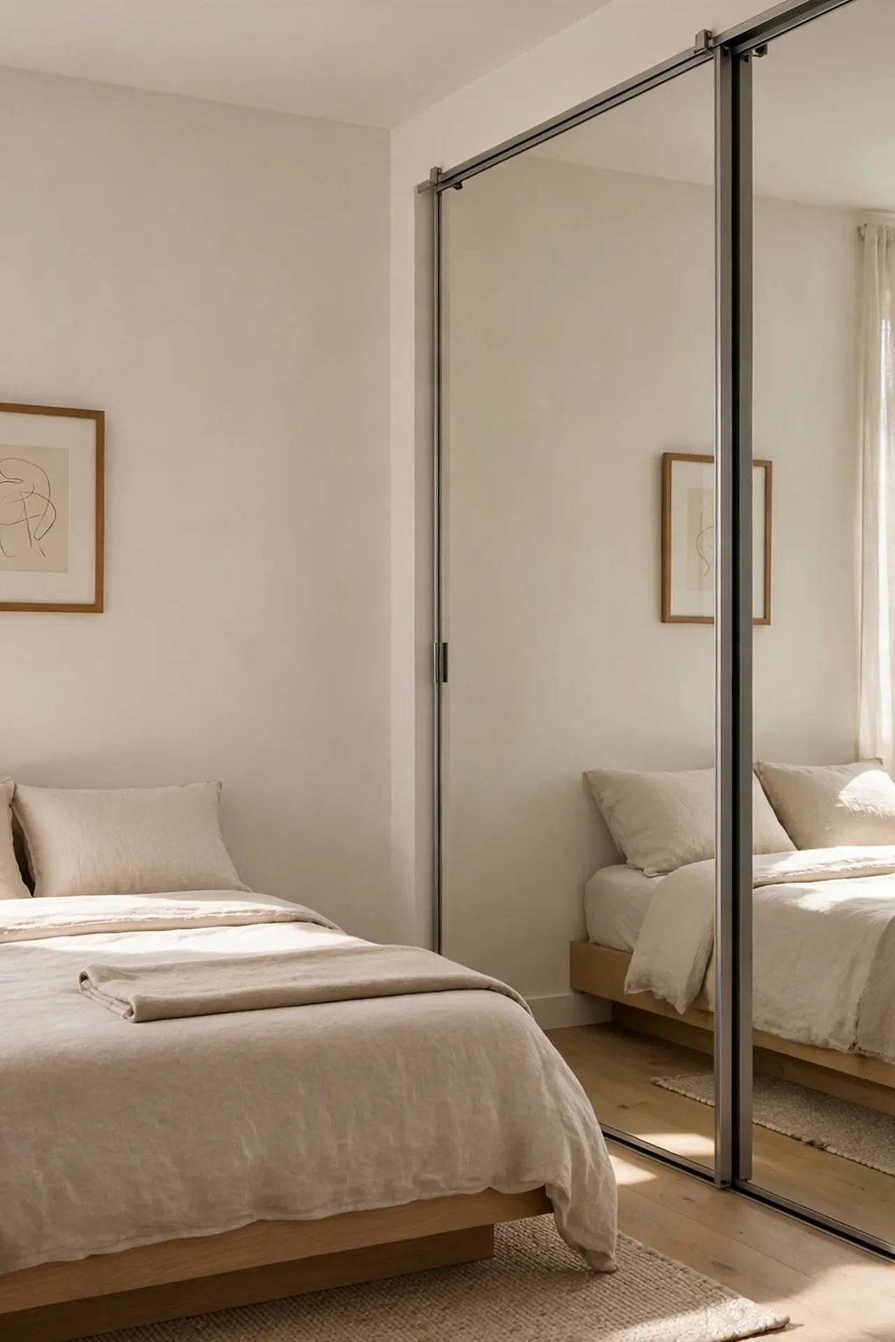 Glass Door Closet