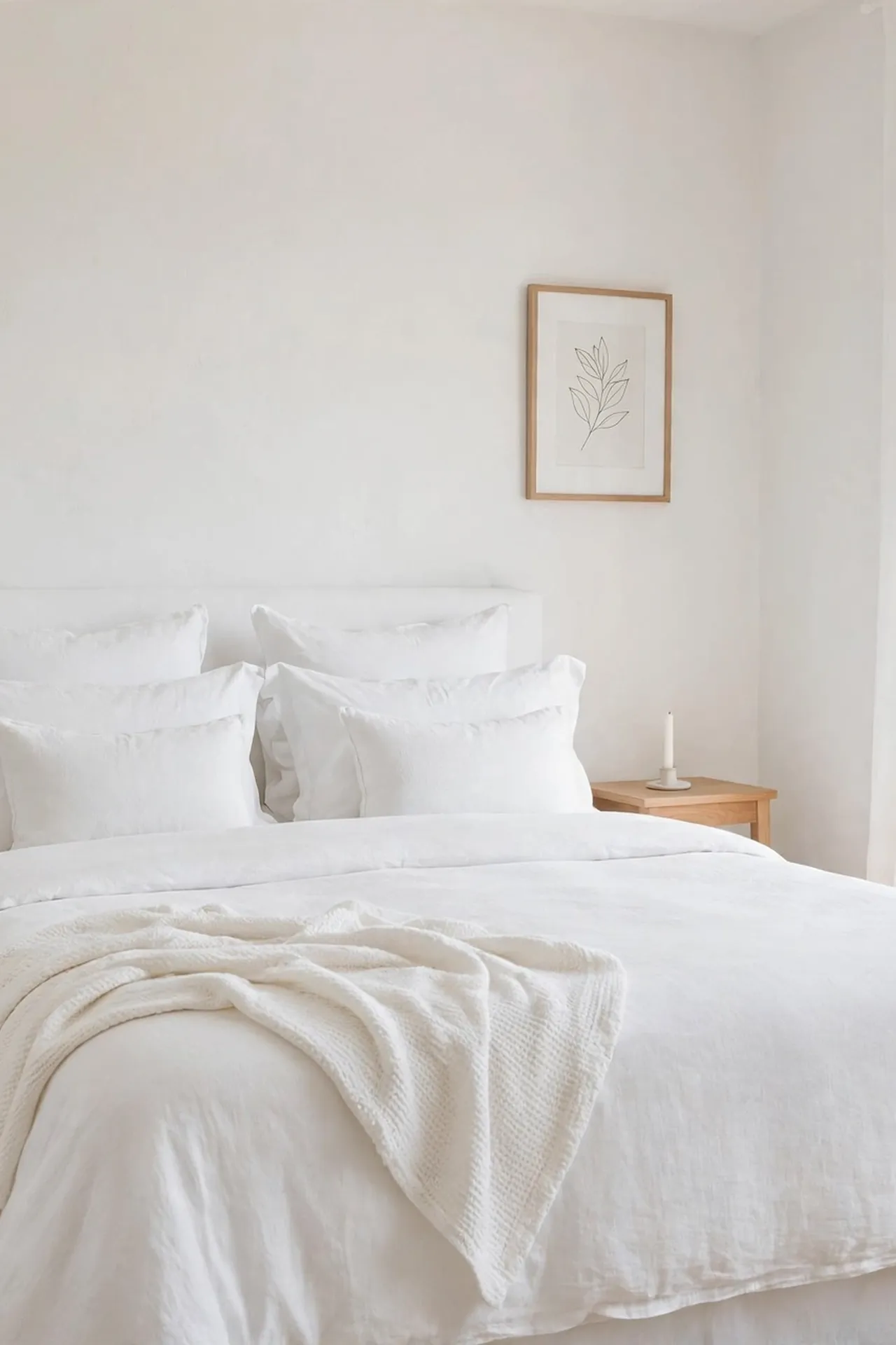 Monochrome Bedding Calm