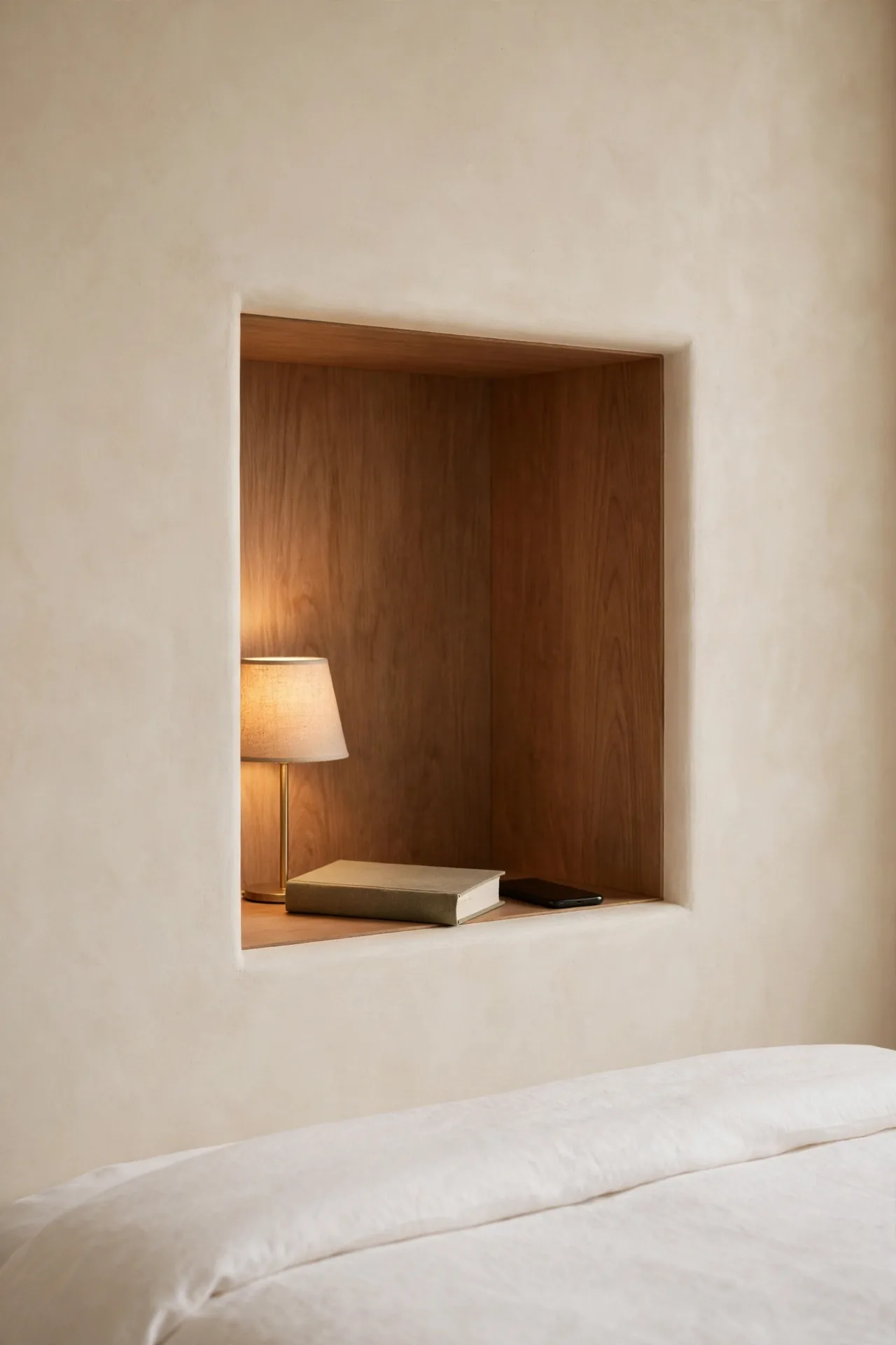 Built-In Bedside Niche