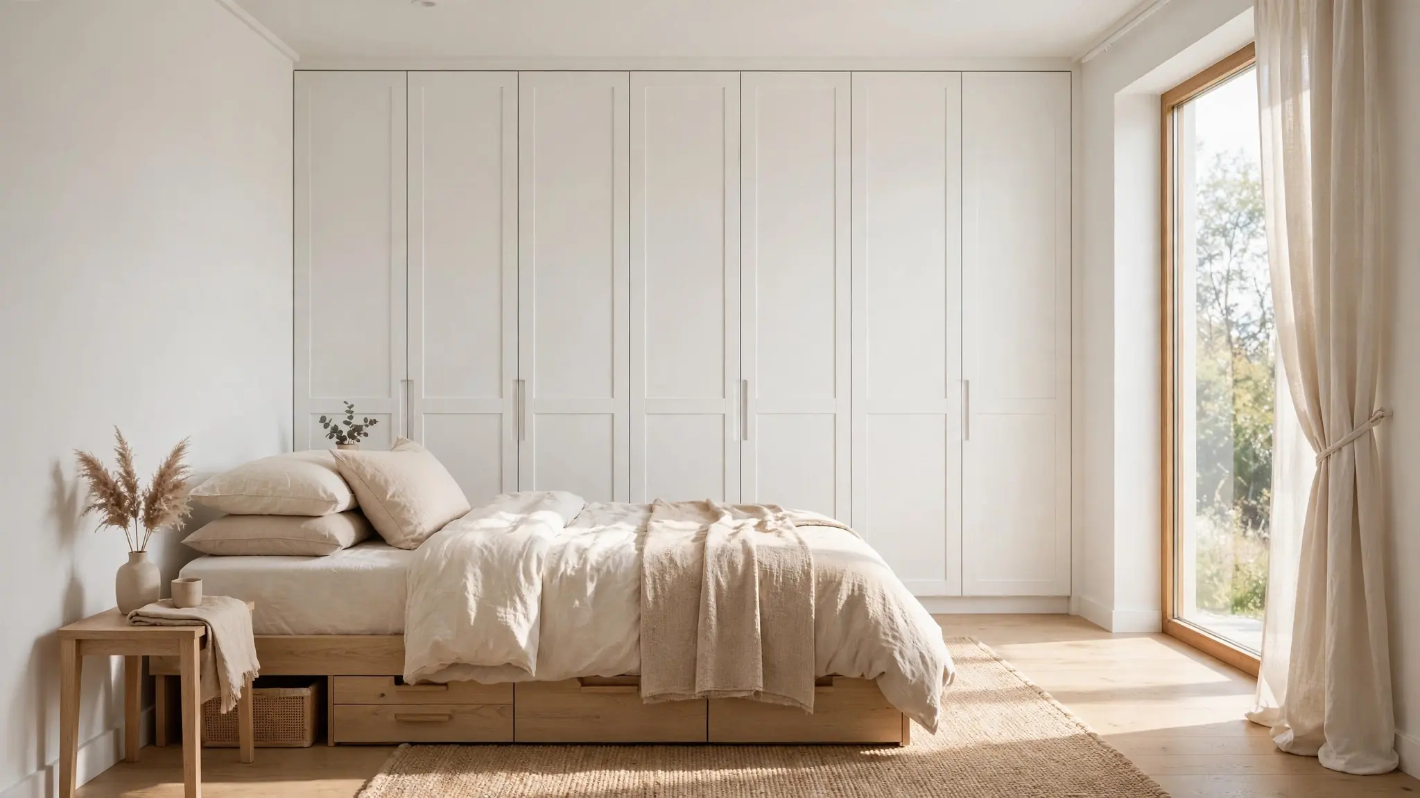 small bedroom ideas with built in storage