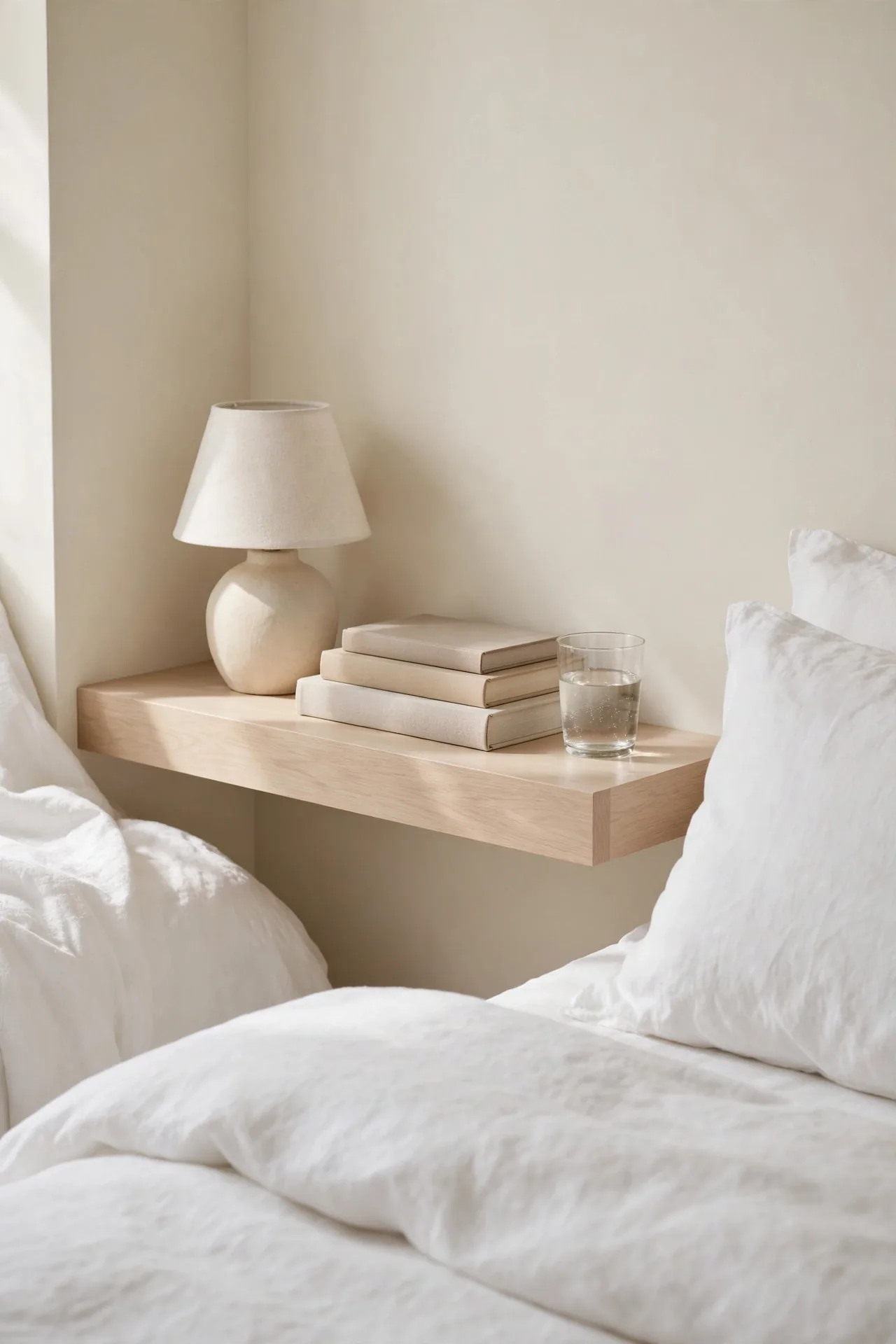 Floating Nightstand Ledge