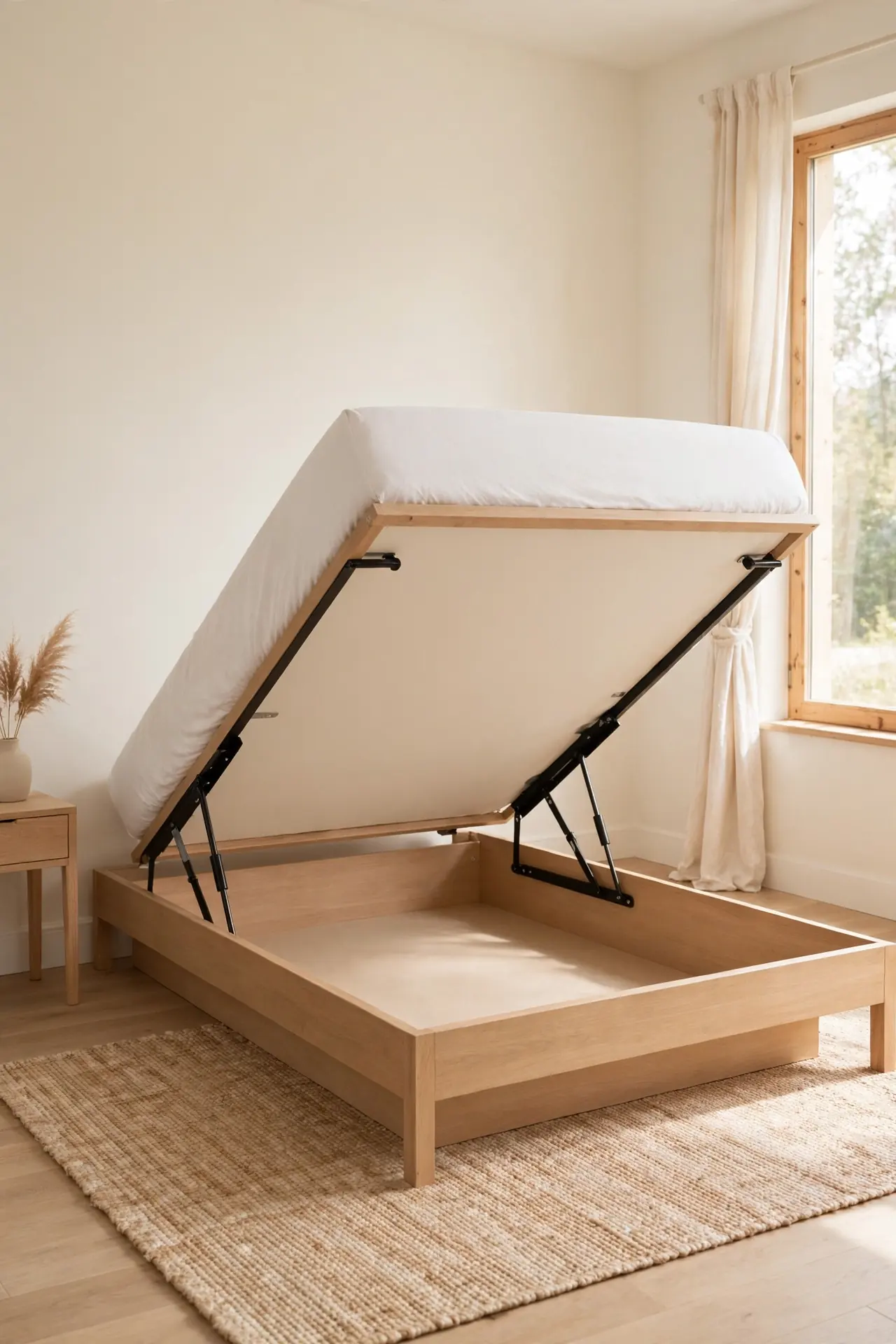 Lift-Up Bed Base